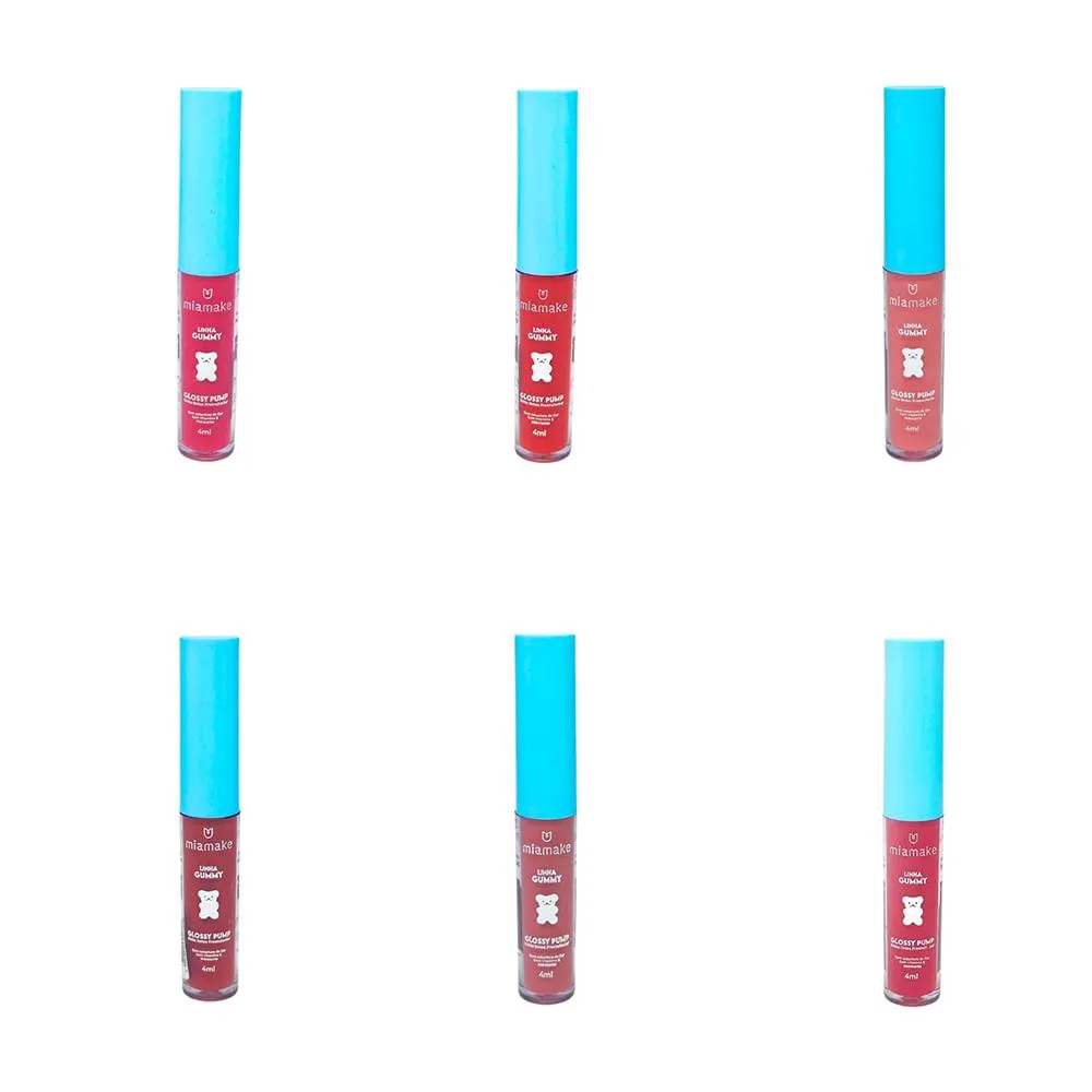 Glossy Pump Gummy Volumizador Sortido 450 - Mia Make