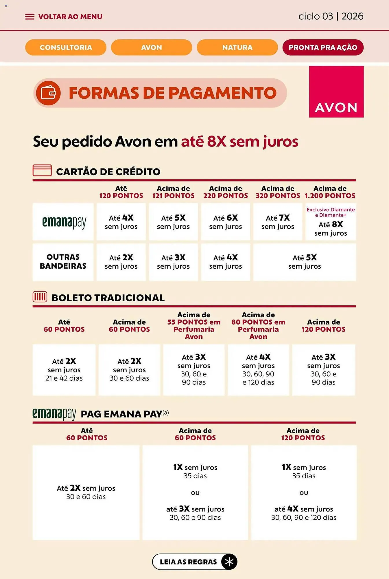 Encarte de Catálogo Avon 15 de janeiro até 12 de fevereiro 2026 - Pagina 46