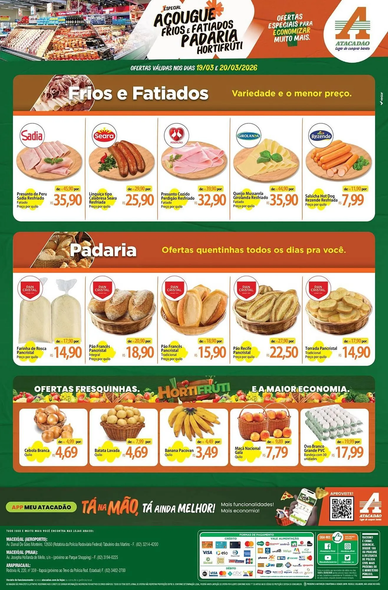 Encarte de Folheto Atacadão 19 de março até 20 de março 2026 - Pagina 2