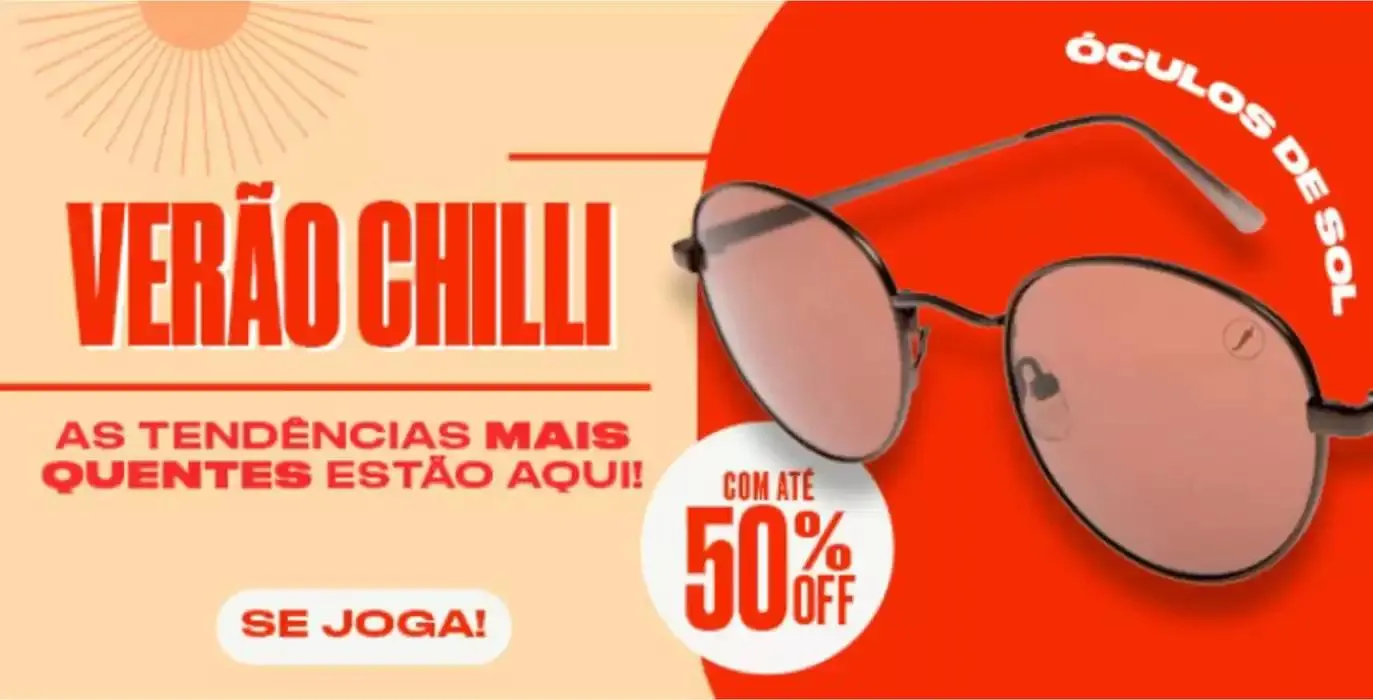 Chilli Beans ofertas ! - 1