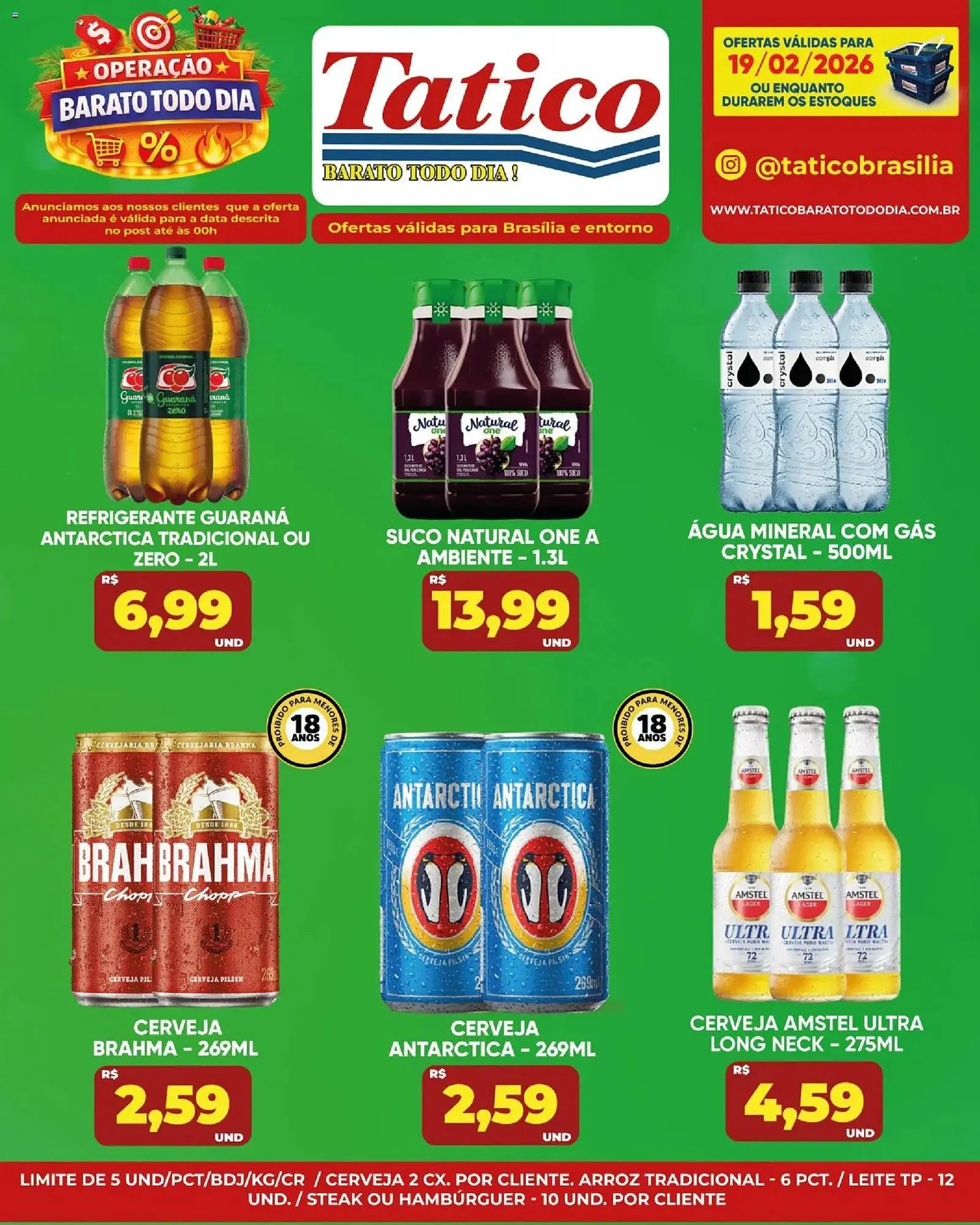 Encarte de Tabloide Tatico 19 de fevereiro até 22 de fevereiro 2026 - Pagina 13
