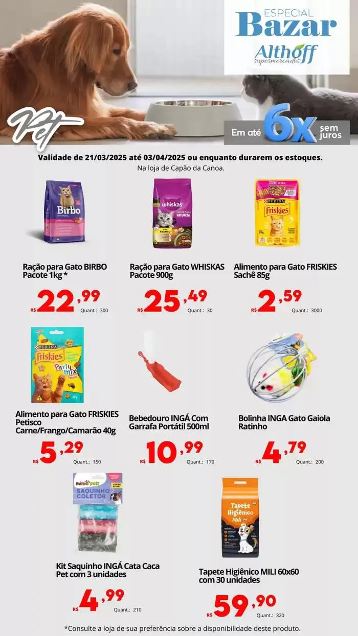 Encarte de Encarte Bazar - RS. 21 de março até 3 de abril 2025 - Pagina 7