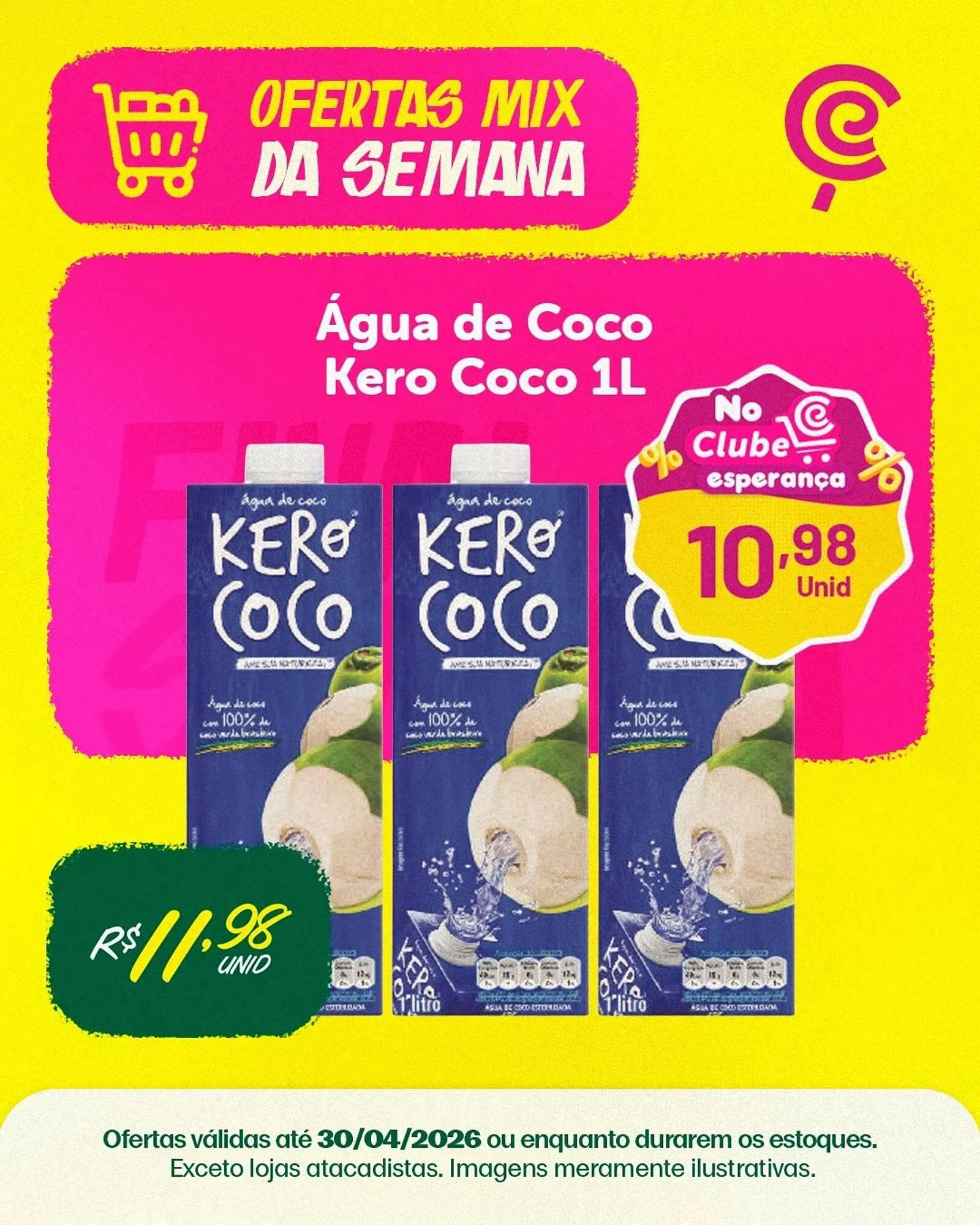 Encarte de Folheto Comercial Esperança 25 de abril até 30 de abril 2026 - Pagina 1