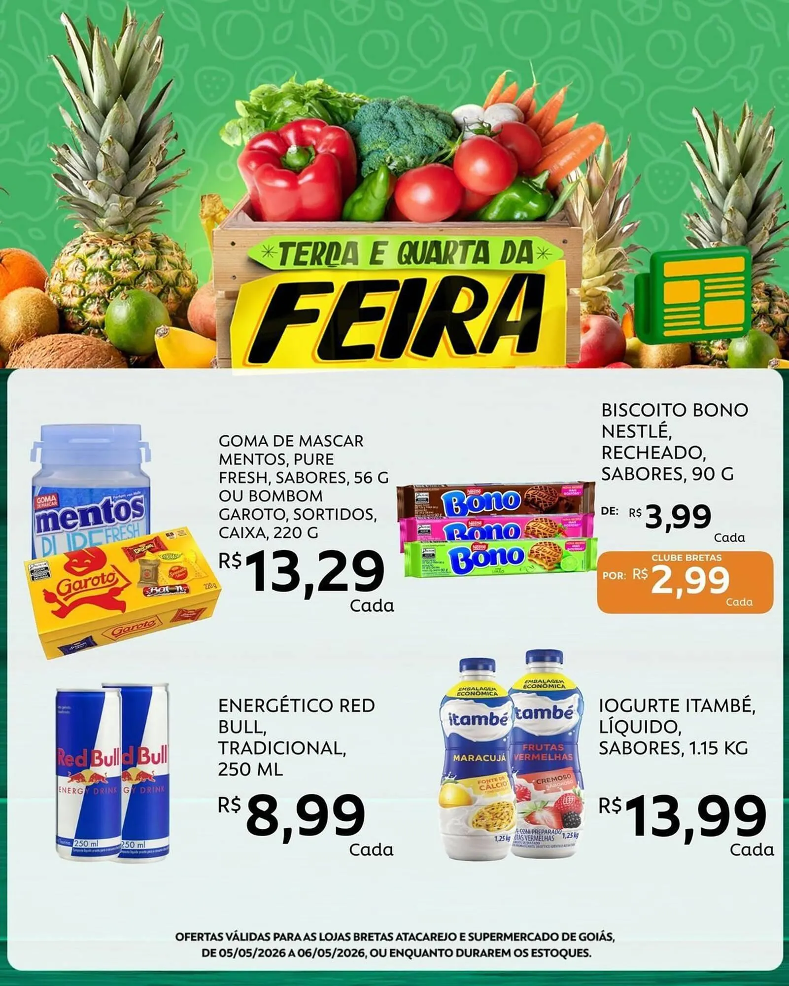 Encarte de Catálogo Supermercados Bretas 5 de maio até 6 de maio 2026 - Pagina 4