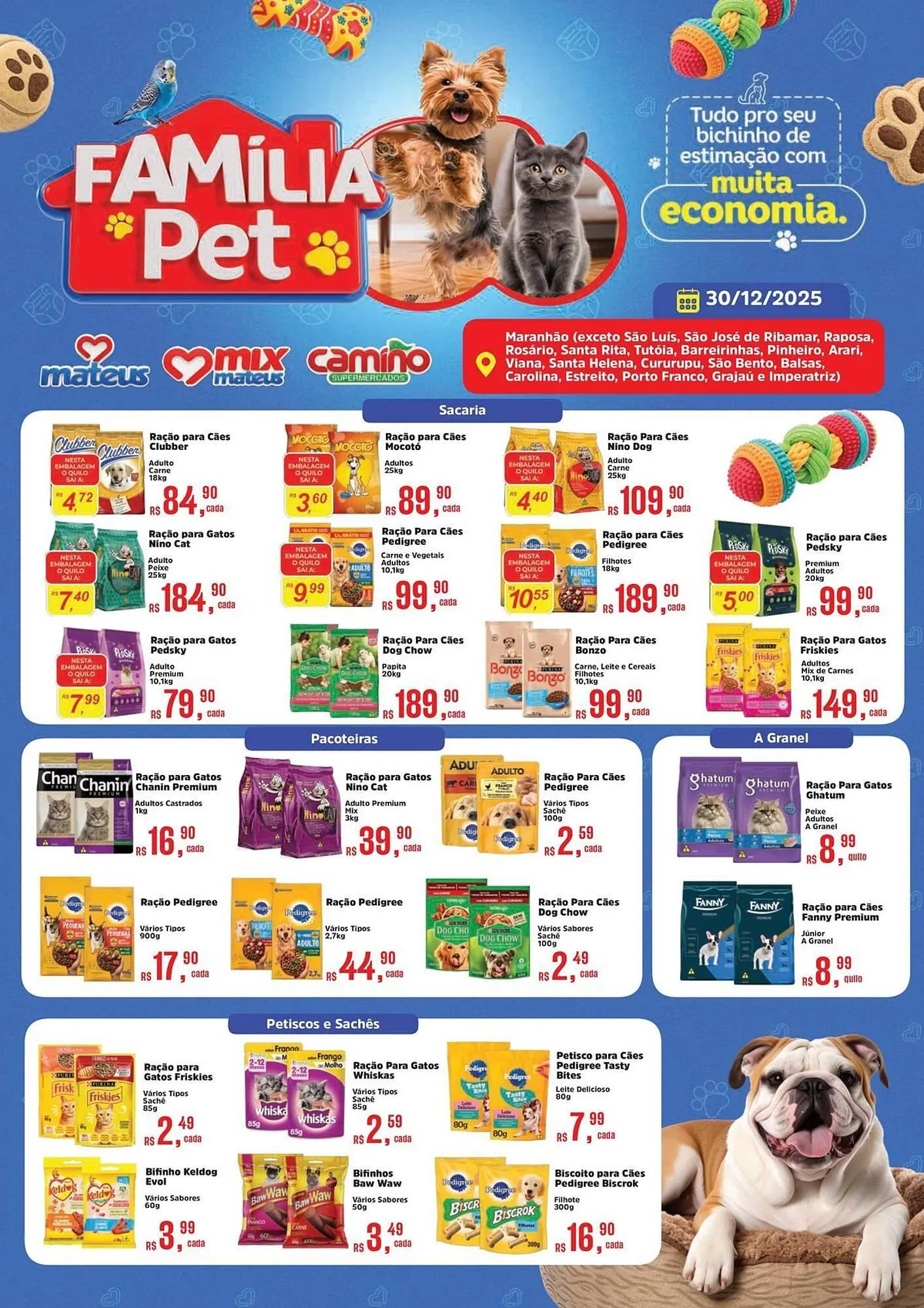 Encarte de Catálogo Supermercados Mateus 30 de dezembro até 30 de dezembro 2025 - Pagina 1