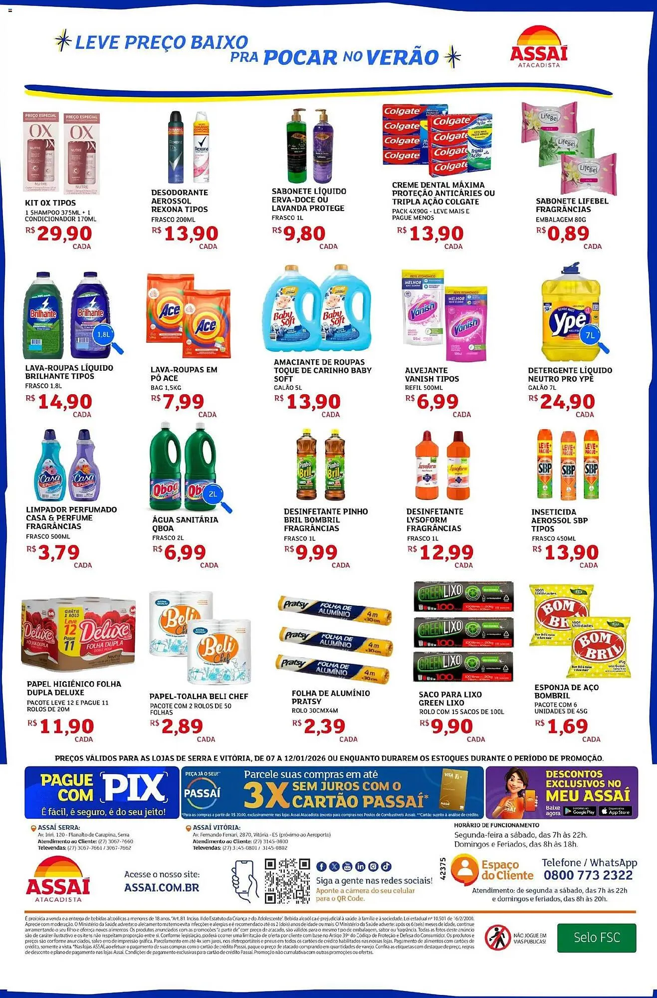 Encarte de Encarte Assaí Atacadista 7 de janeiro até 12 de janeiro 2026 - Pagina 4