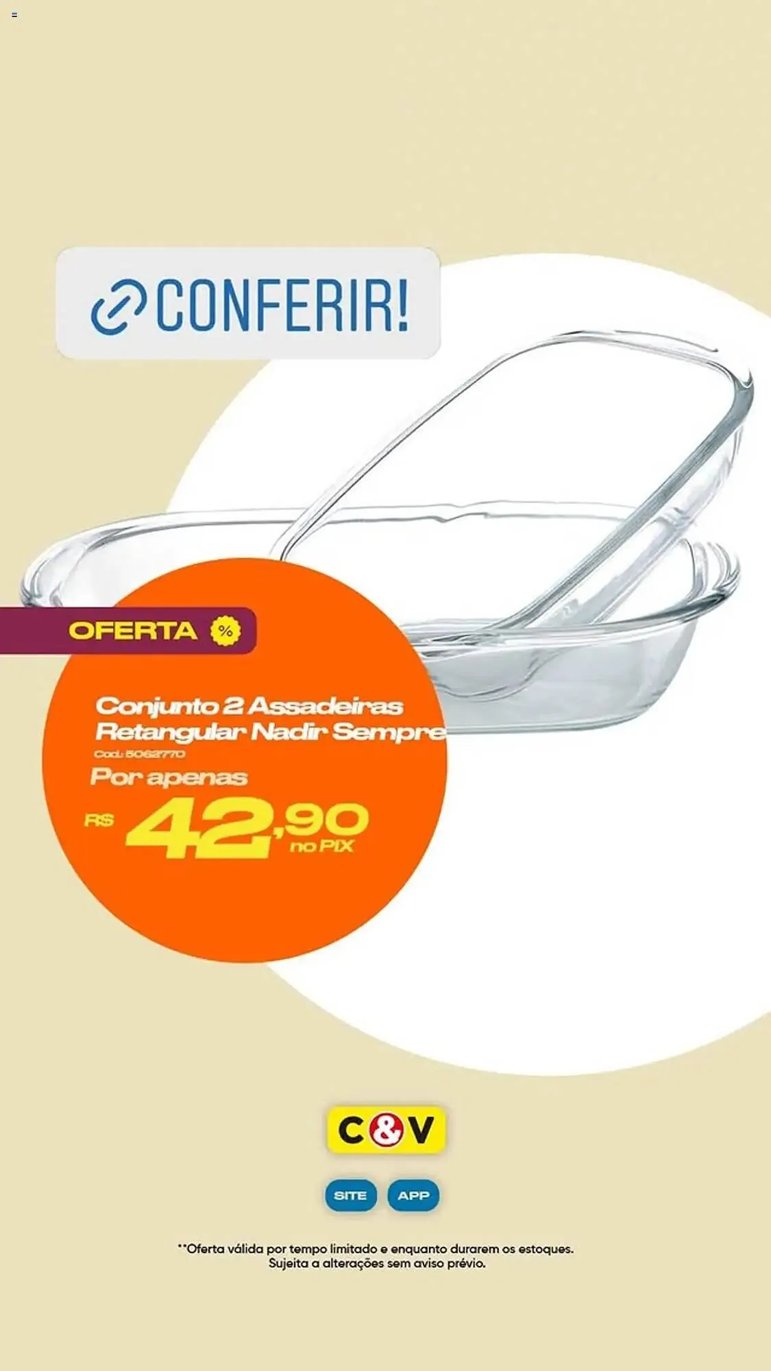 Encarte de Catálogo Casa e Vídeo 24 de julho até 9 de agosto 2025 - Pagina 10