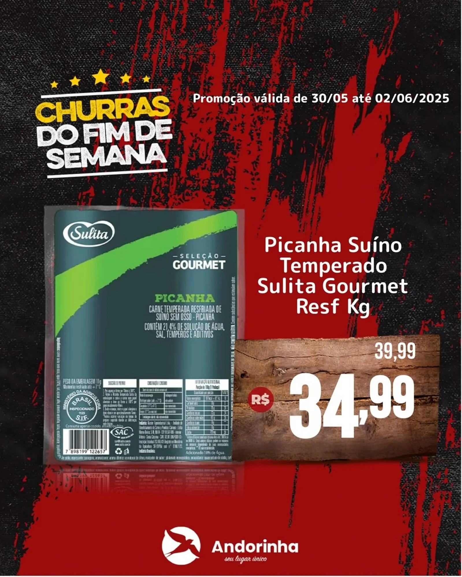 Encarte de Catálogo Andorinha Hipermercado 30 de maio até 2 de junho 2025 - Pagina 1