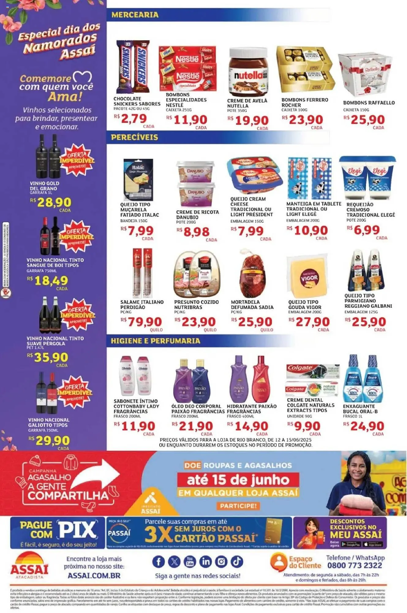 Encarte de Catálogo Assaí Atacadista 12 de junho até 16 de junho 2025 - Pagina 4