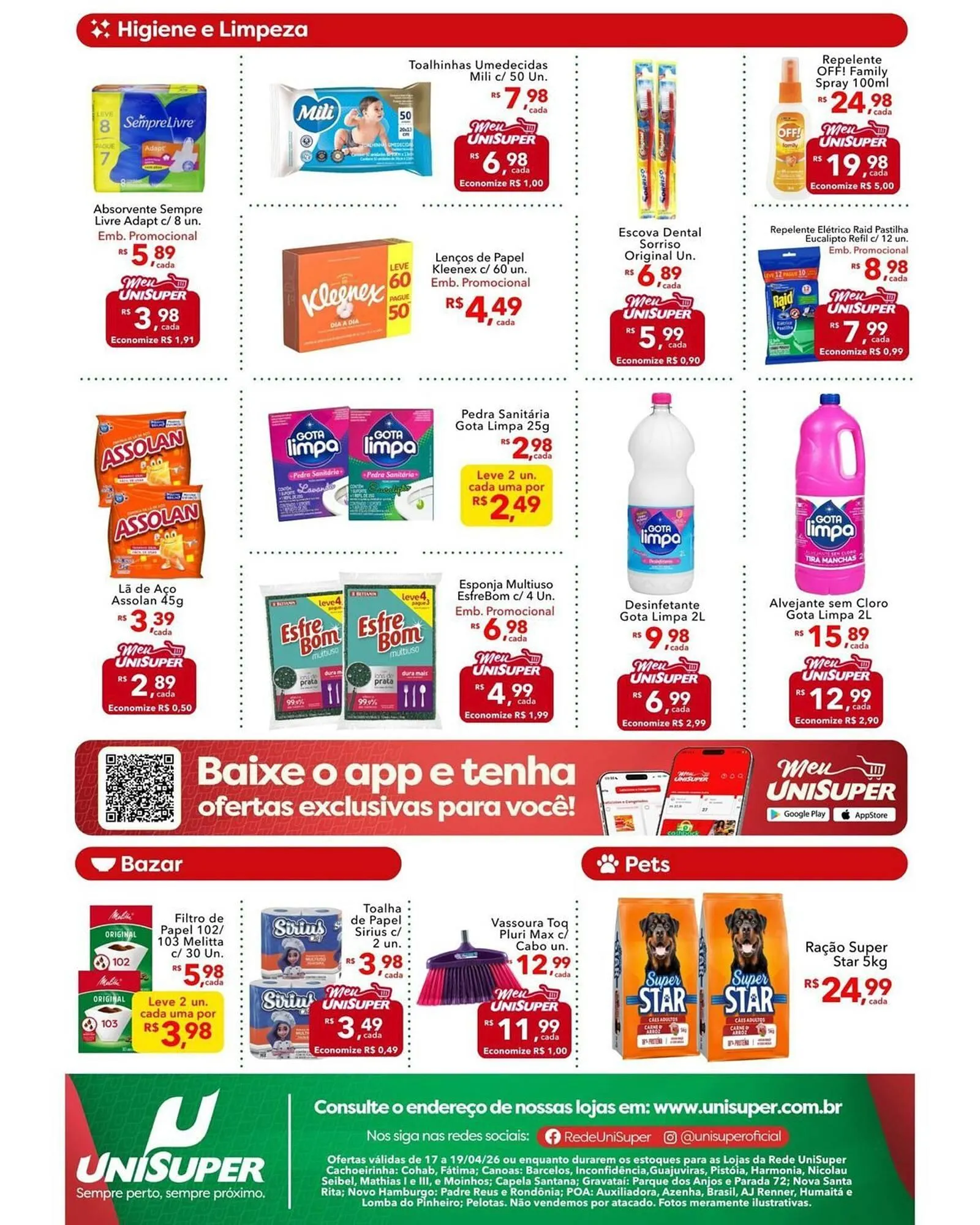 Encarte de Encarte UniSuper 17 de abril até 19 de abril 2026 - Pagina 4