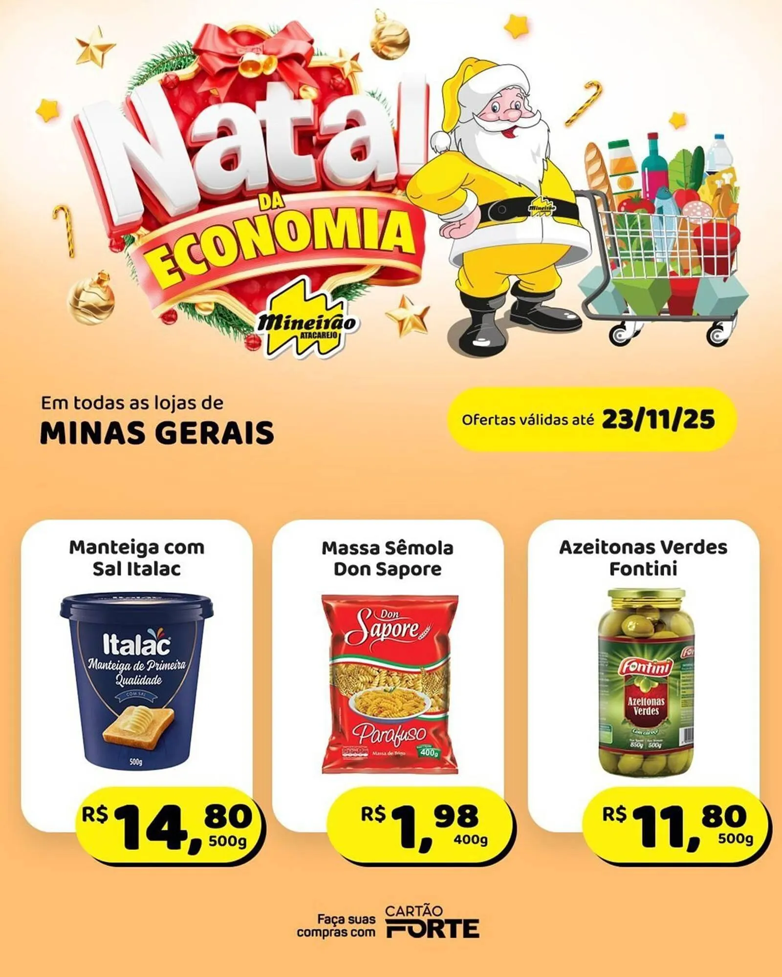 Encarte de Folheto Mineirão Atacarejo 17 de novembro até 23 de novembro 2025 - Pagina 1