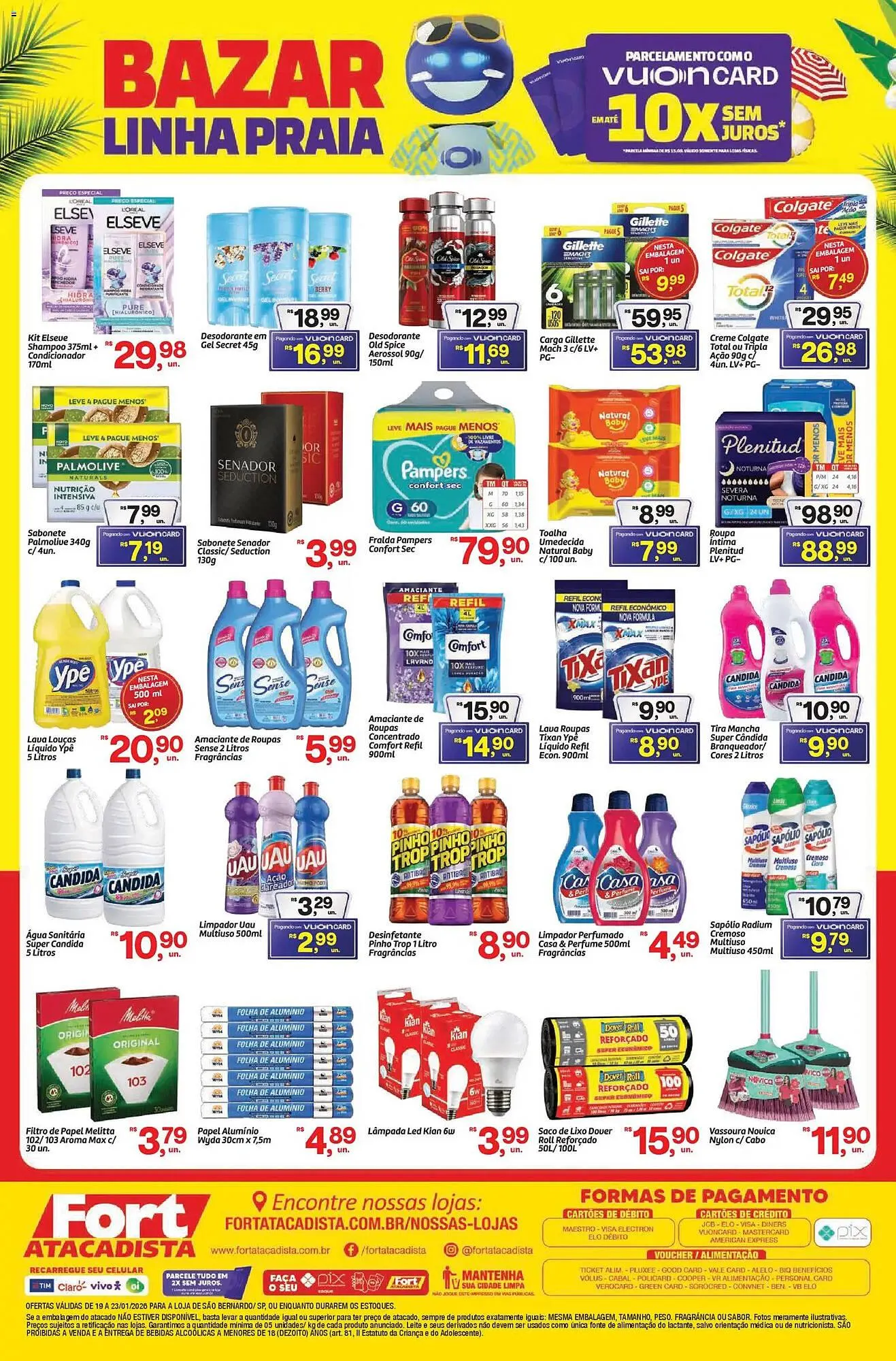 Encarte de Tabloide Fort Atacadista 19 de janeiro até 23 de janeiro 2026 - Pagina 4