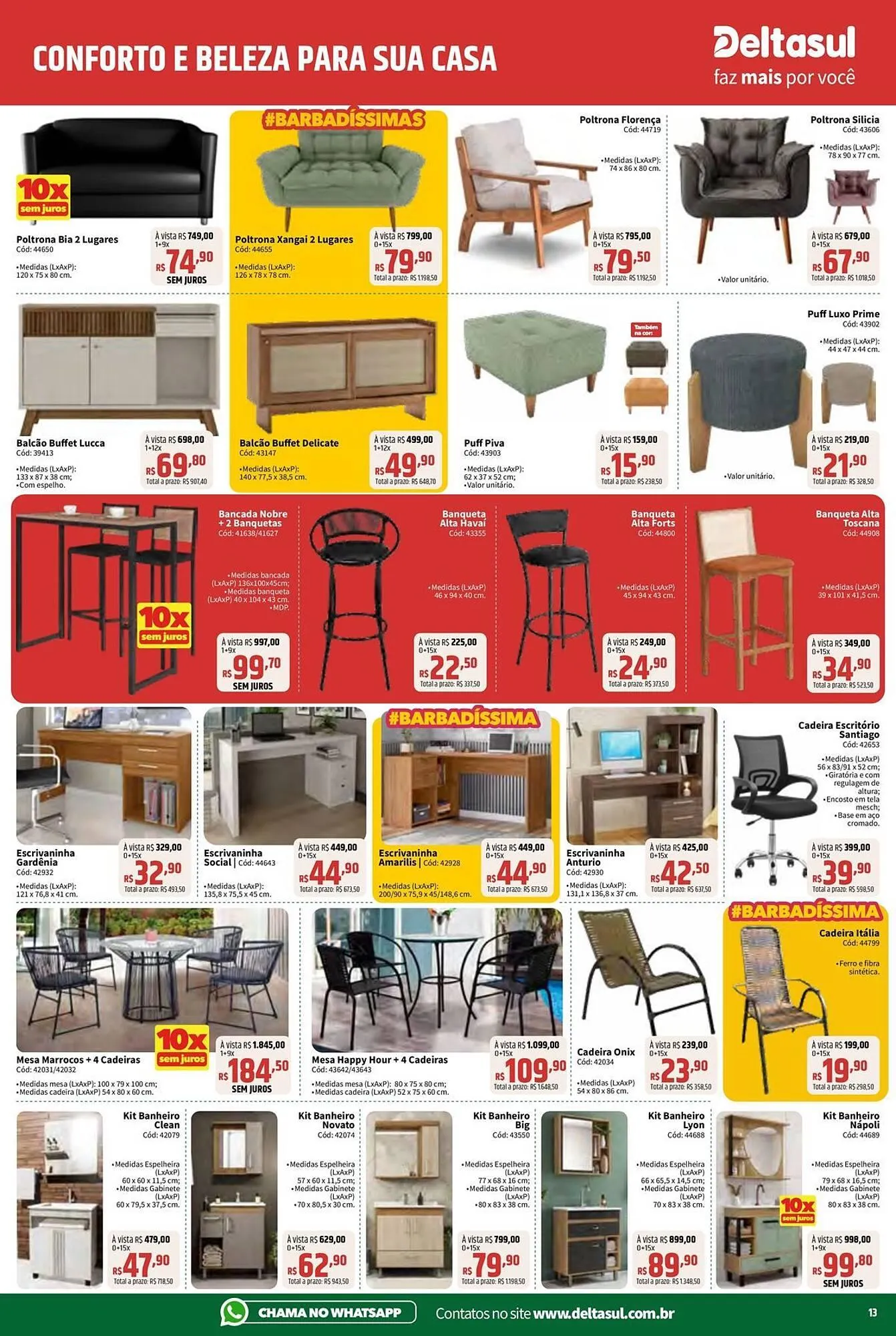 Encarte de Folheto Deltasul 1 de dezembro até 24 de dezembro 2025 - Pagina 13