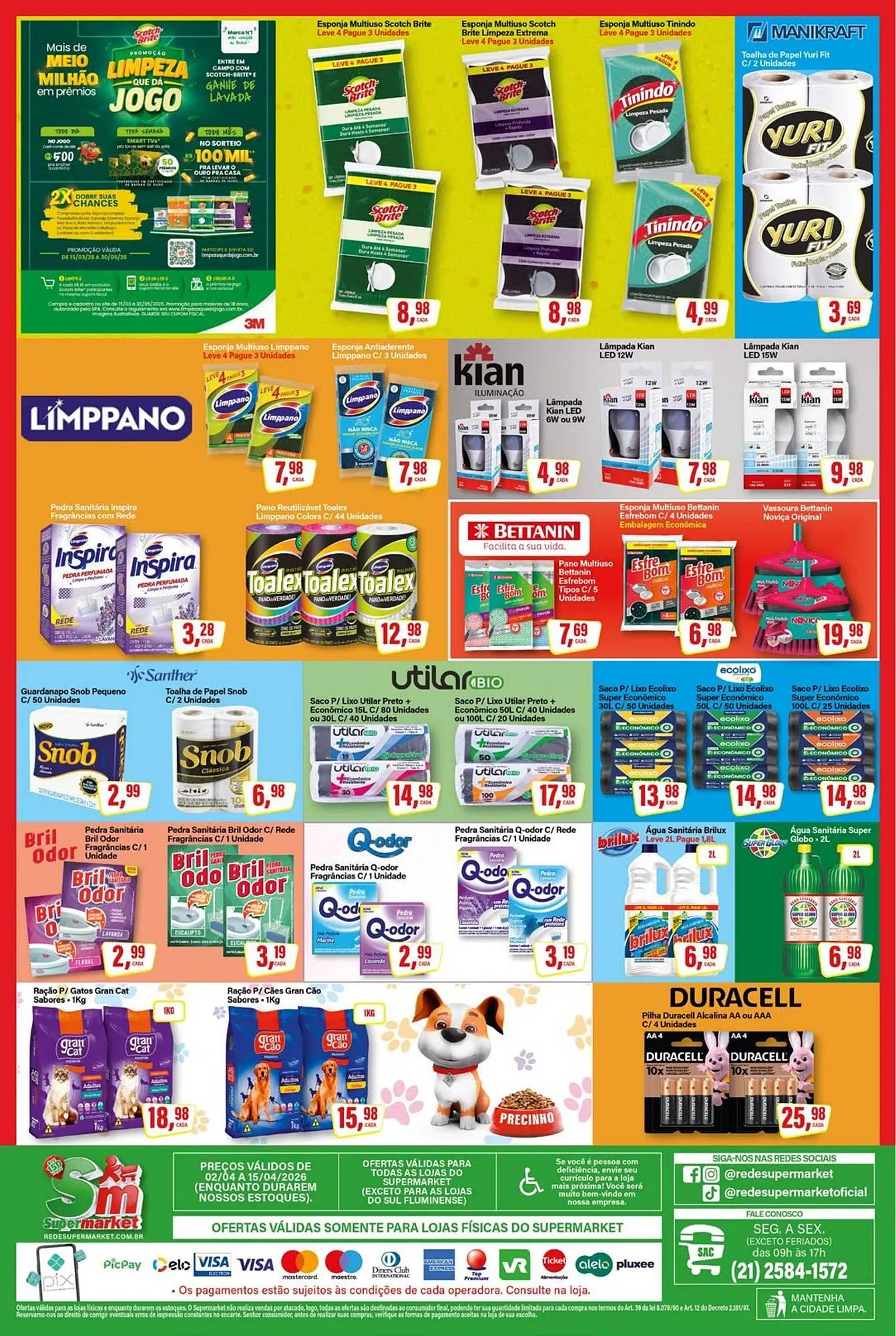 Encarte de Encarte Rede Supermarket 9 de abril até 15 de abril 2026 - Pagina 20