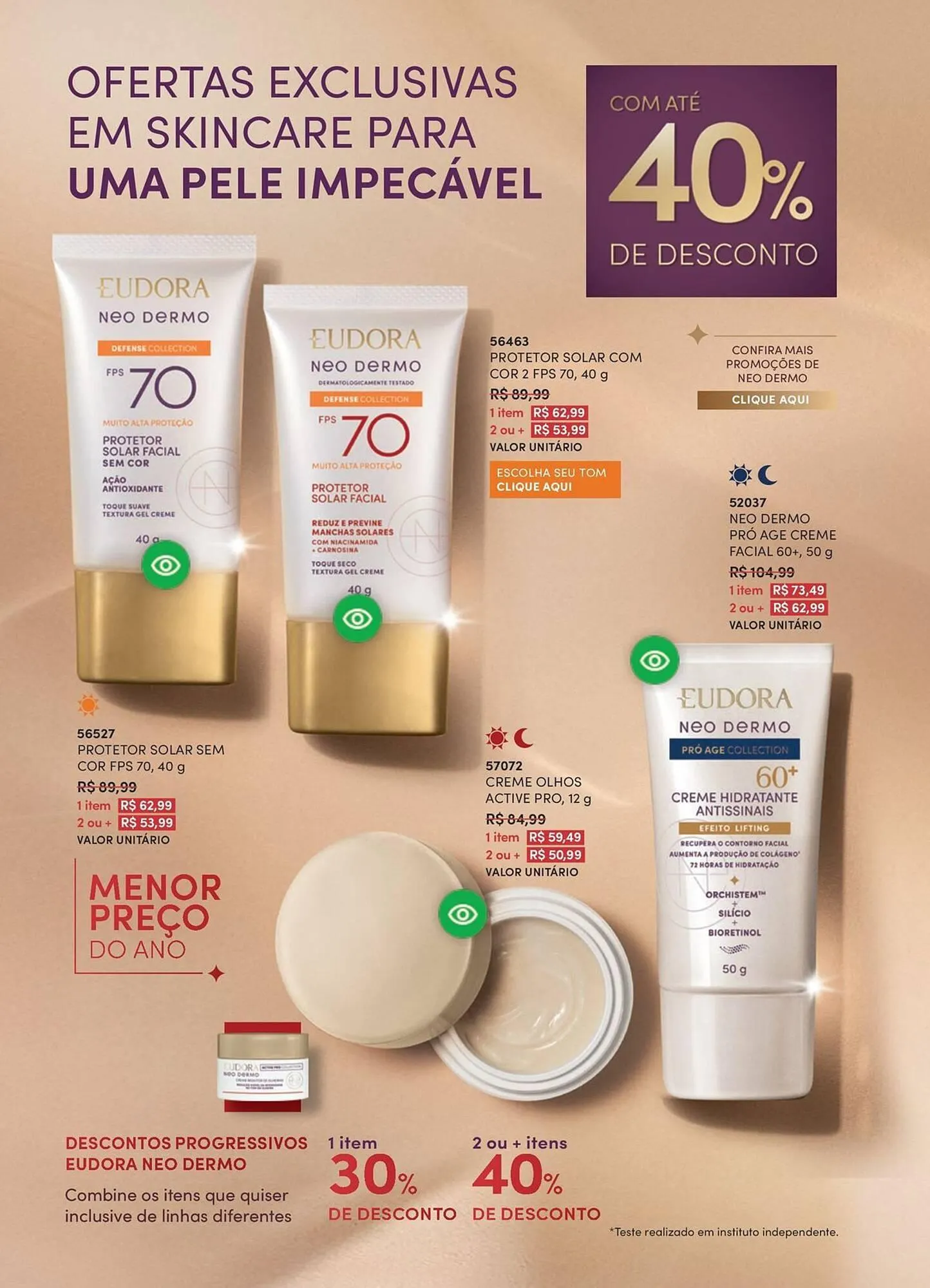 Encarte de Catálogo Eudora 27 de janeiro até 28 de fevereiro 2026 - Pagina 8