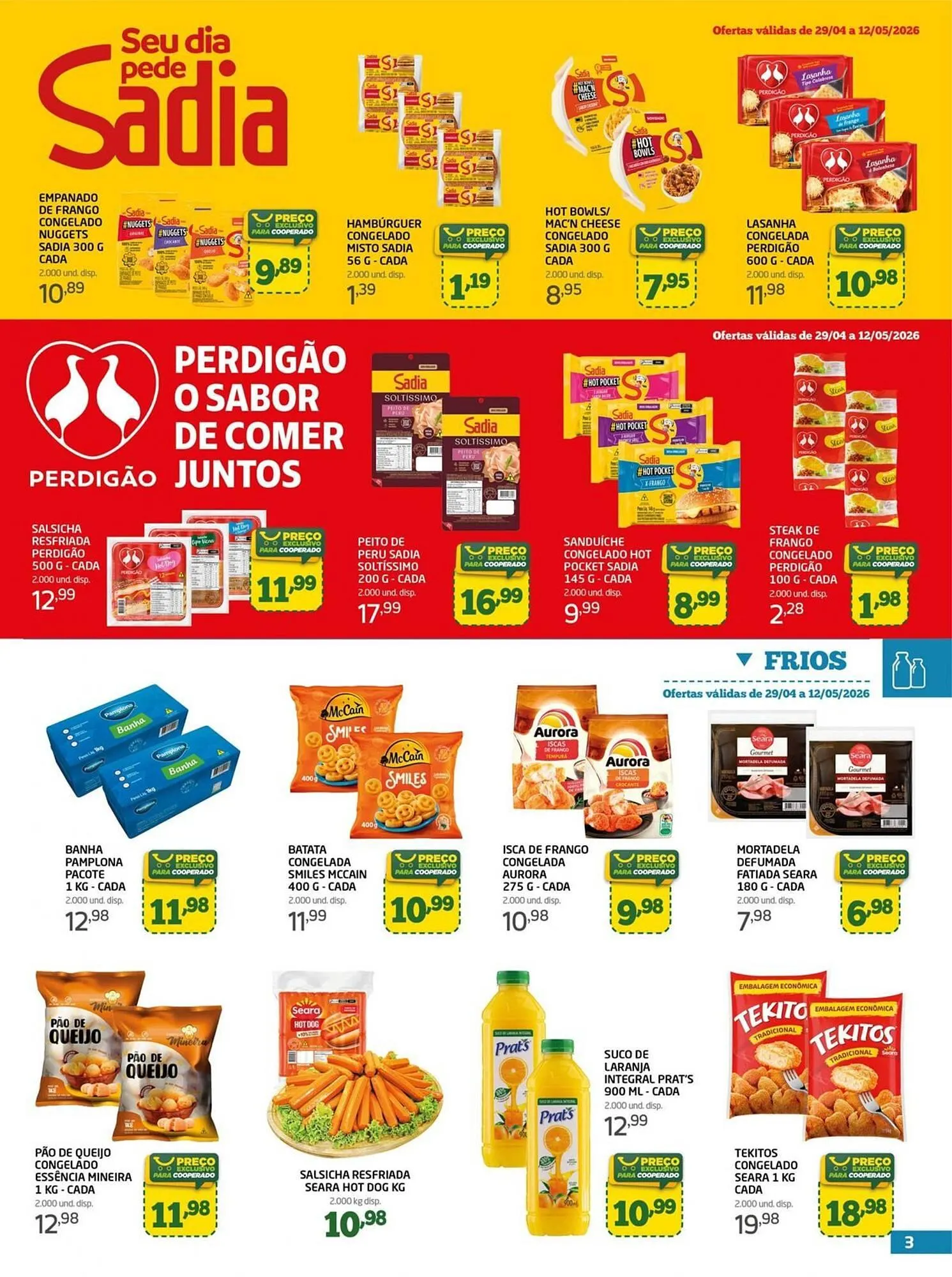 Encarte de Tabloide Cooper 29 de abril até 12 de maio 2026 - Pagina 3