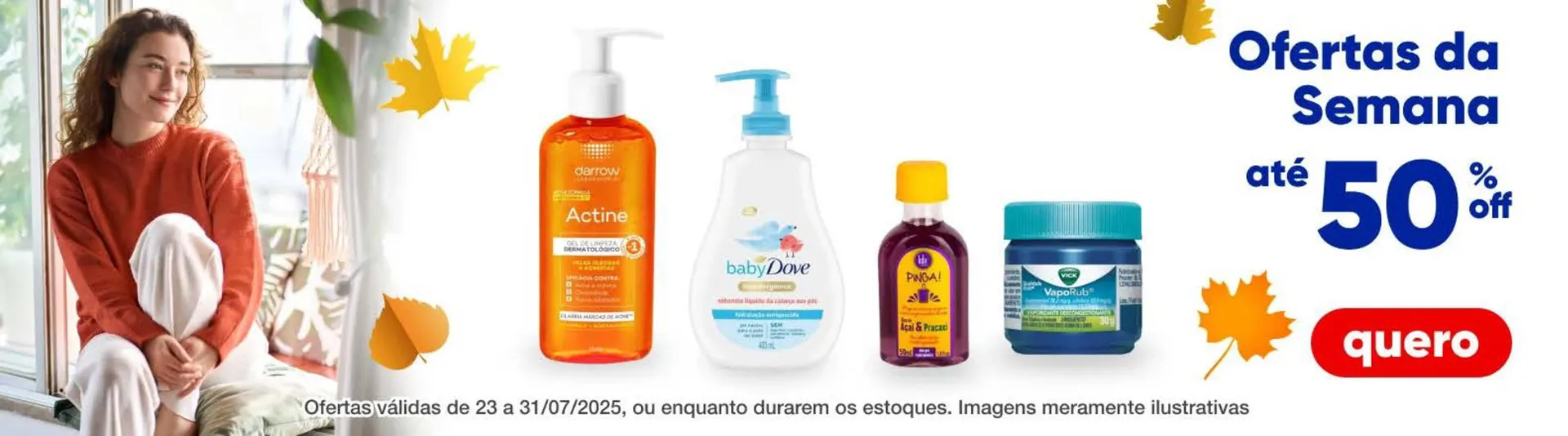 Encarte de Catálogo Drogaria Venancio 30 de julho até 16 de agosto 2025 - Pagina 1