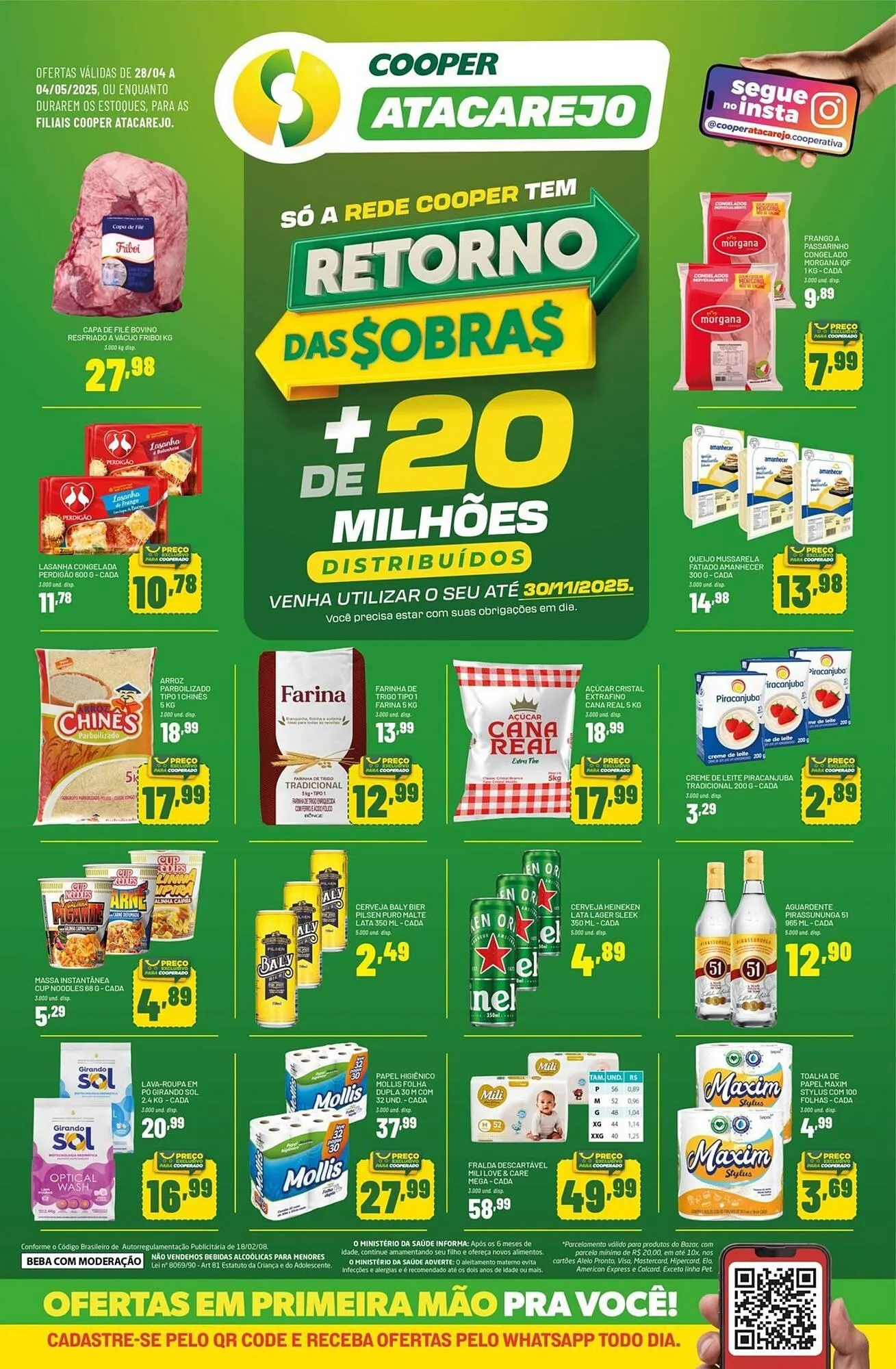 Encarte de Catálogo Cooper 29 de abril até 4 de maio 2025 - Pagina 1