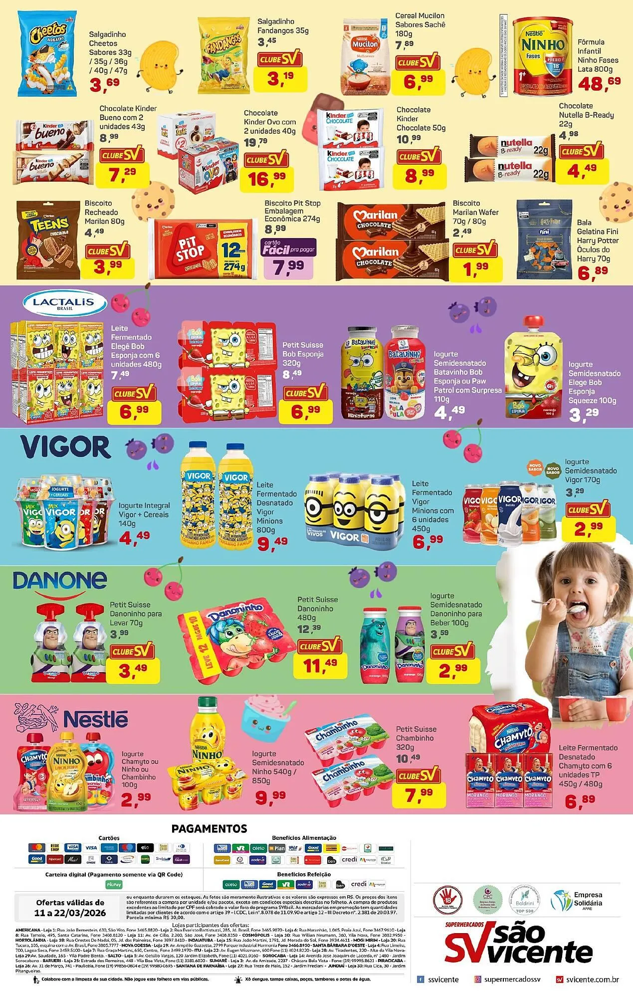 Encarte de Catálogo Supermercados São Vicente 11 de março até 22 de março 2026 - Pagina 4