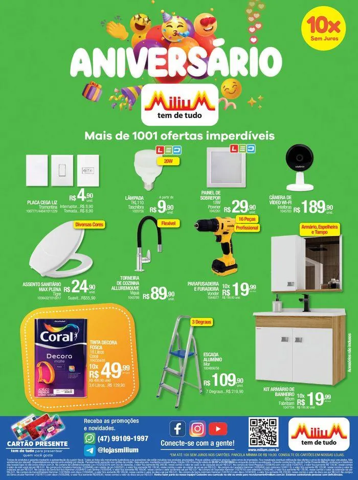 Encarte de Ofertas Milium 2 de julho até 31 de julho 2024 - Pagina 16