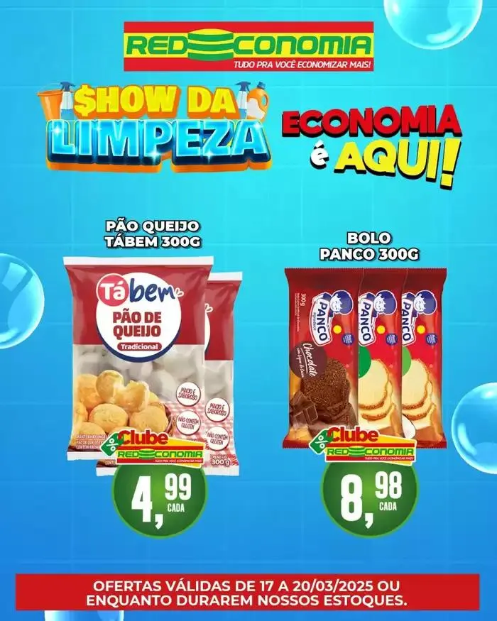 Encarte de Encarte Rede Economia 17 de março até 20 de março 2025 - Pagina 1