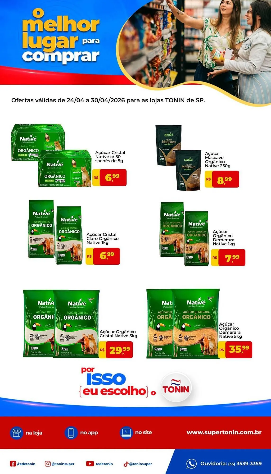 Encarte de Catálogo Tonin Superatacado 24 de abril até 30 de abril 2026 - Pagina 1