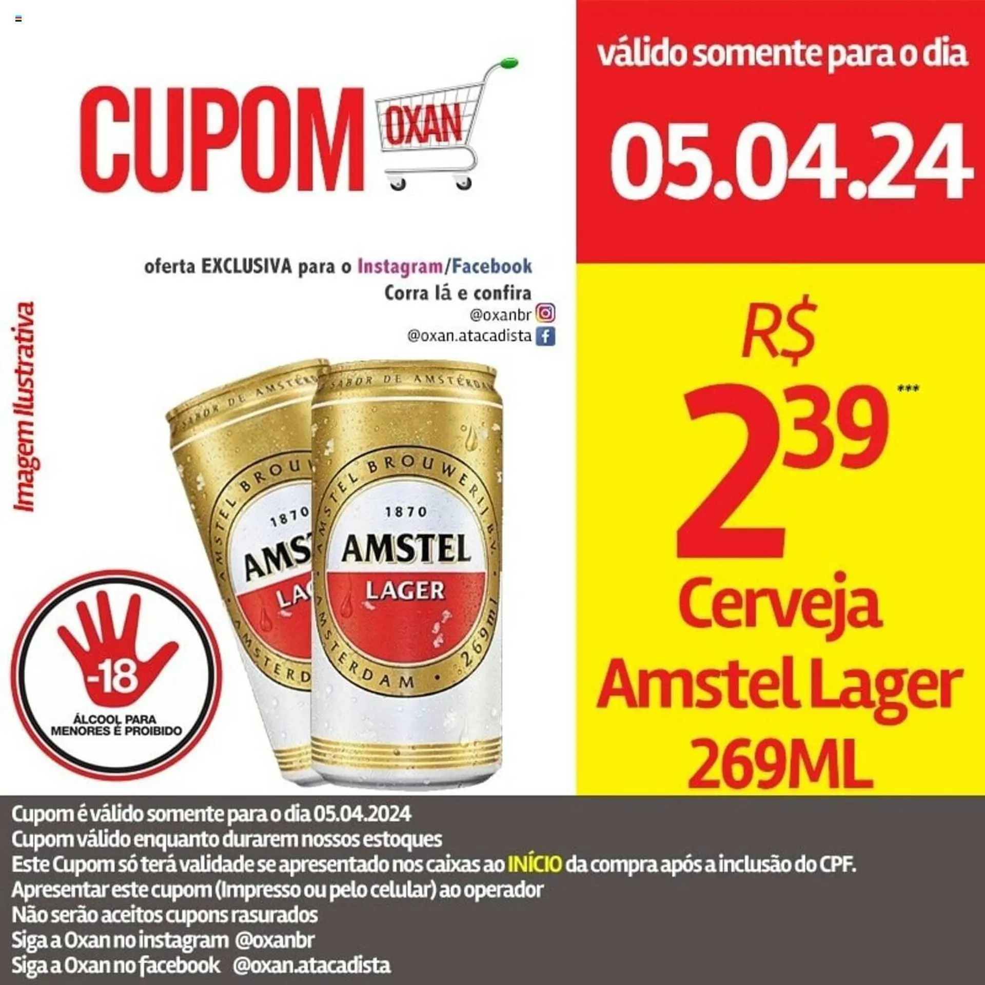 Encarte de Catálogo Oxan Atacadista 5 de abril até 5 de abril 2024 - Pagina 1