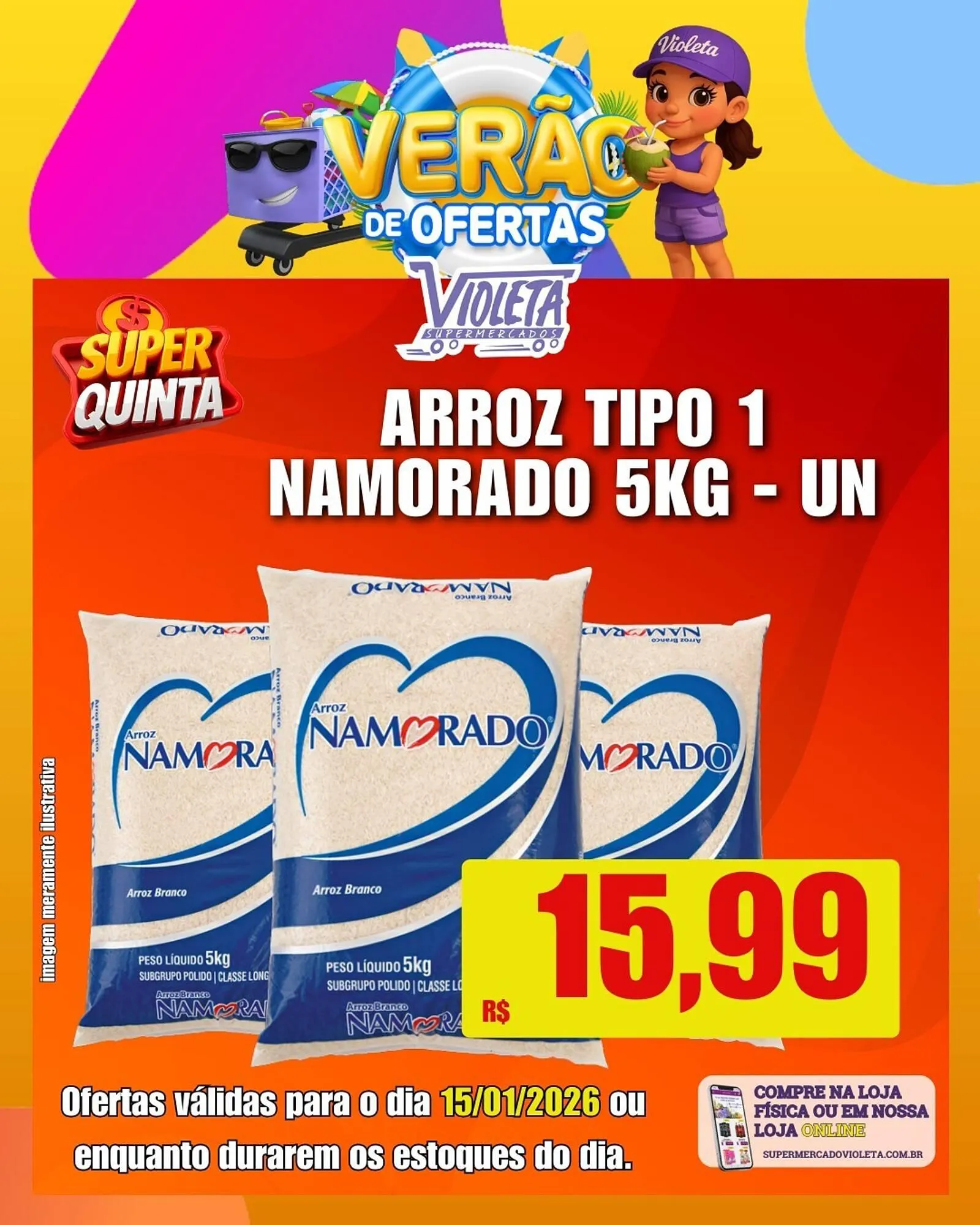 Encarte de Catálogo Violeta Supermercados 15 de janeiro até 15 de janeiro 2026 - Pagina 4