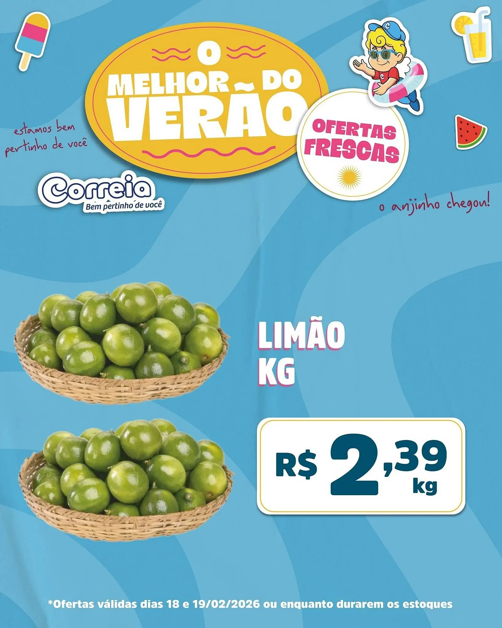 Encarte de Catálogo Supermercados Correia 18 de fevereiro até 19 de fevereiro 2026 - Pagina 2