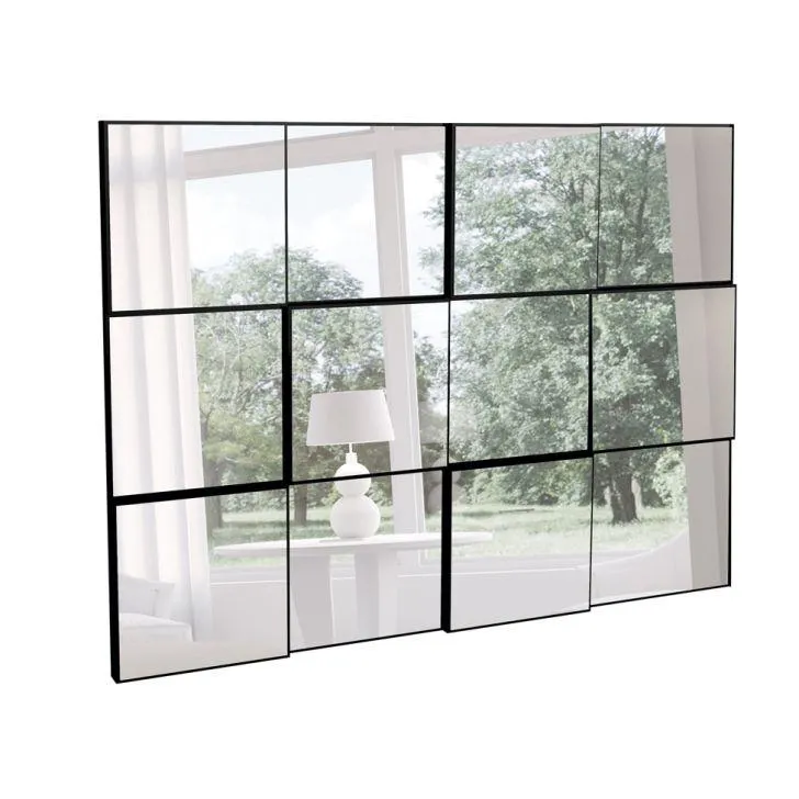 Espelho Decorativo Diego (100x75) Preto