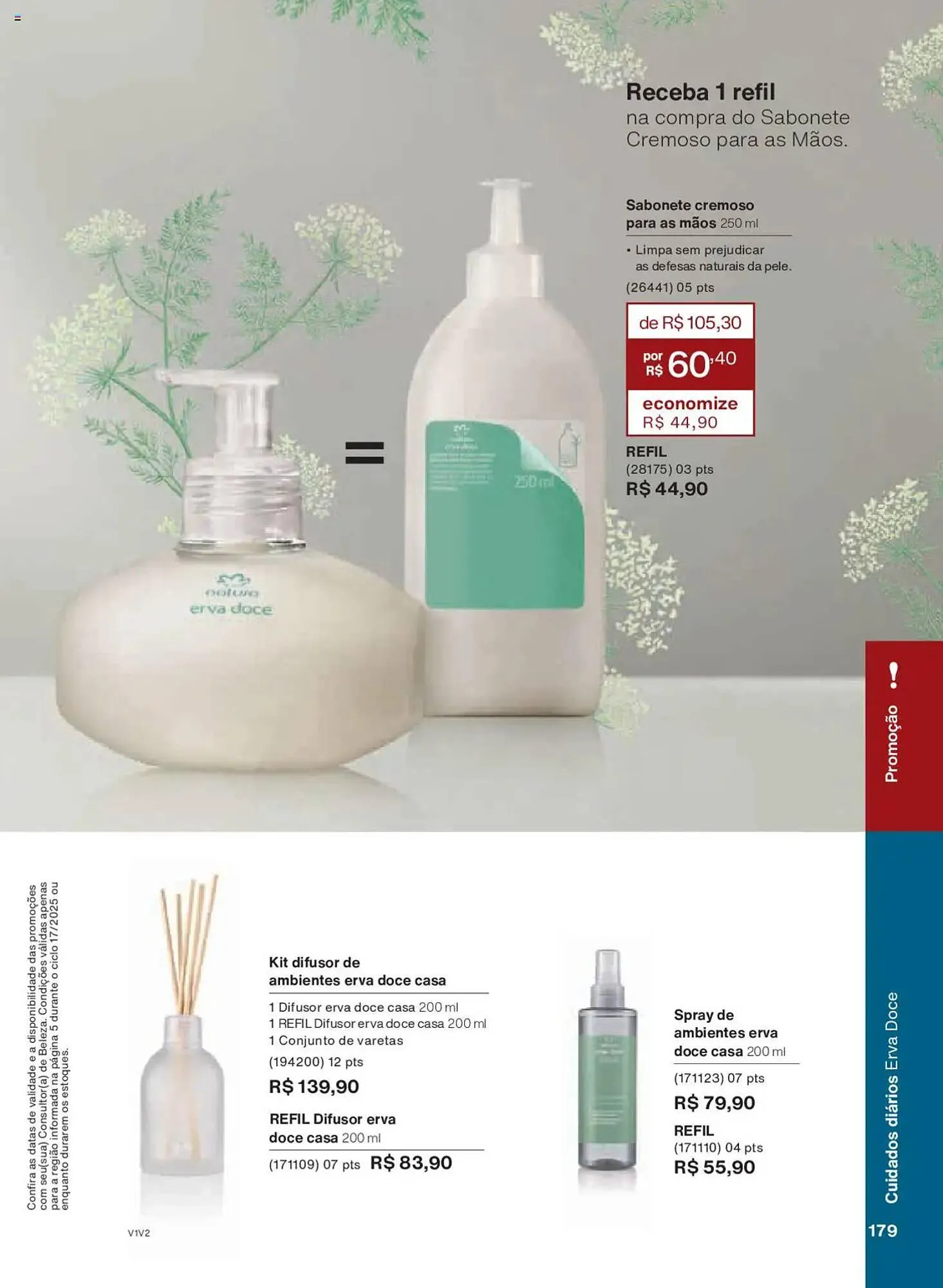 Encarte de Catálogo Natura 14 de outubro até 4 de novembro 2025 - Pagina 179