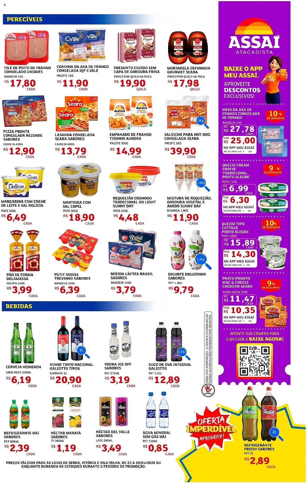 Encarte de Encarte Assaí Atacadista 23 de abril até 29 de abril 2026 - Pagina 3