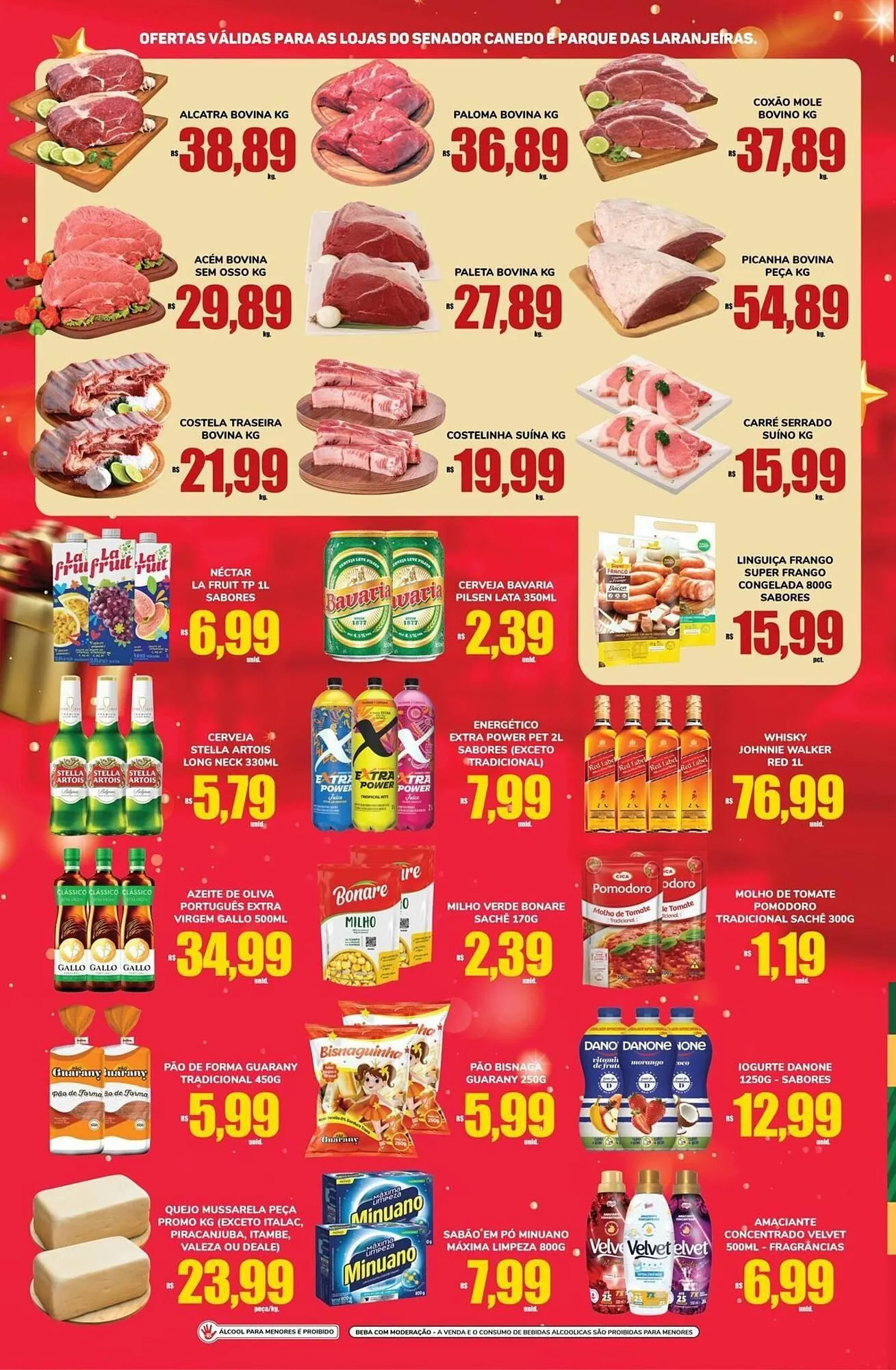 Encarte de Tabloide Costa Atacadão 18 de dezembro até 21 de dezembro 2025 - Pagina 1