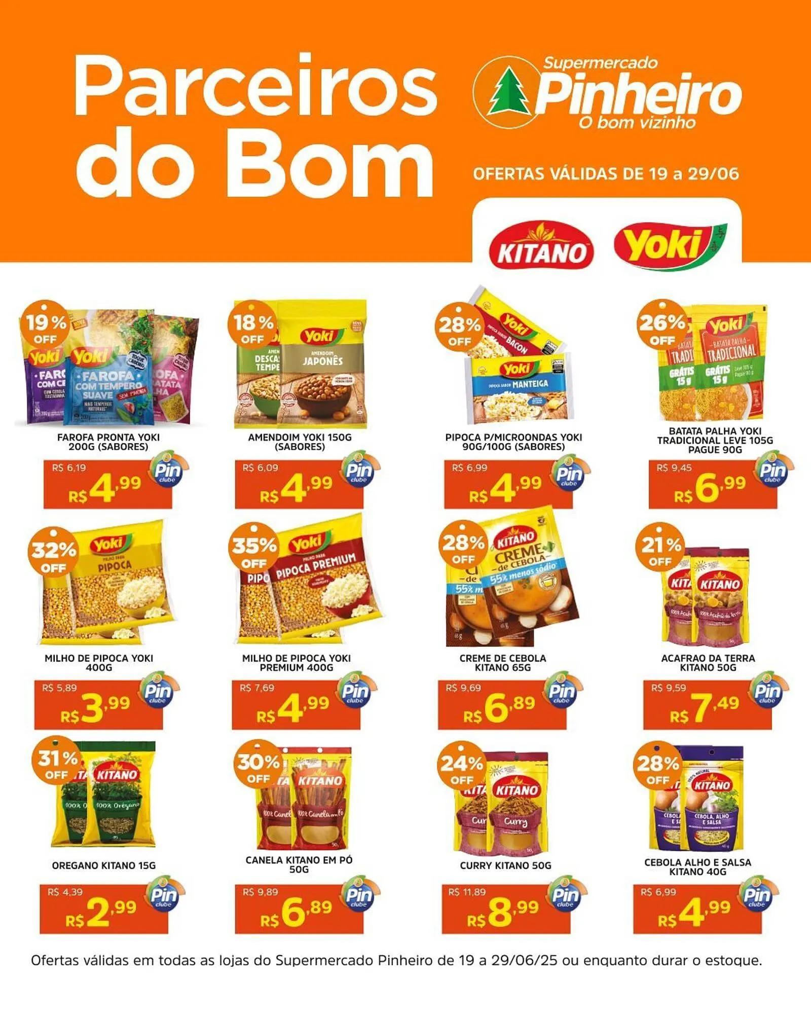 Encarte de Catálogo Pinheiro Supermercado 19 de junho até 29 de junho 2025 - Pagina 3