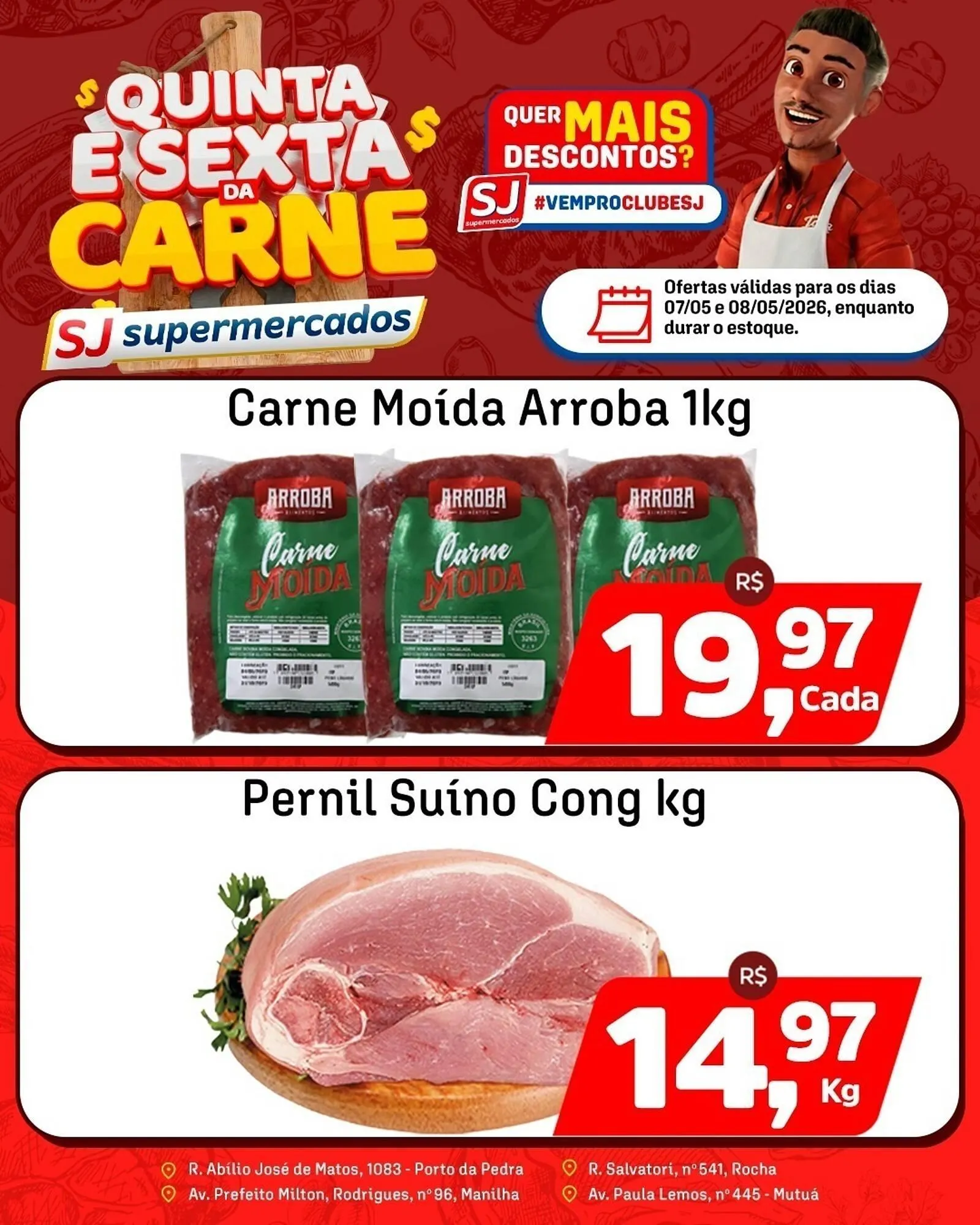 Encarte de Encarte Sj Supermercados 7 de maio até 8 de maio 2026 - Pagina 4