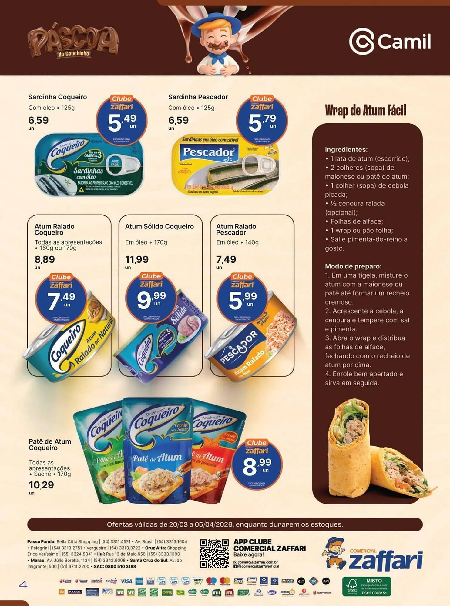 Encarte de Encarte Comercial Zaffari 20 de março até 5 de abril 2026 - Pagina 4