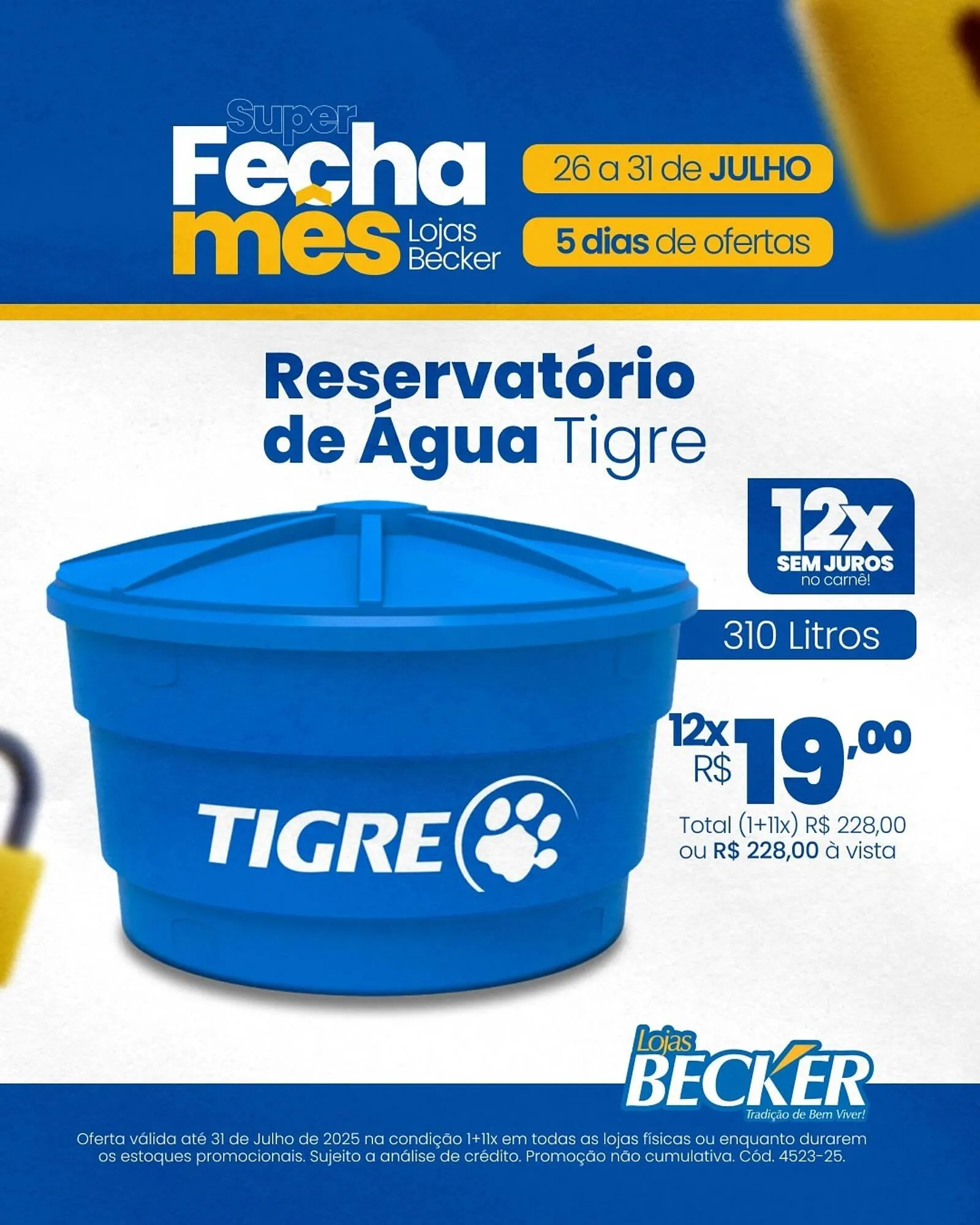 Encarte de Catálogo Lojas Becker 28 de julho até 31 de julho 2025 - Pagina 3