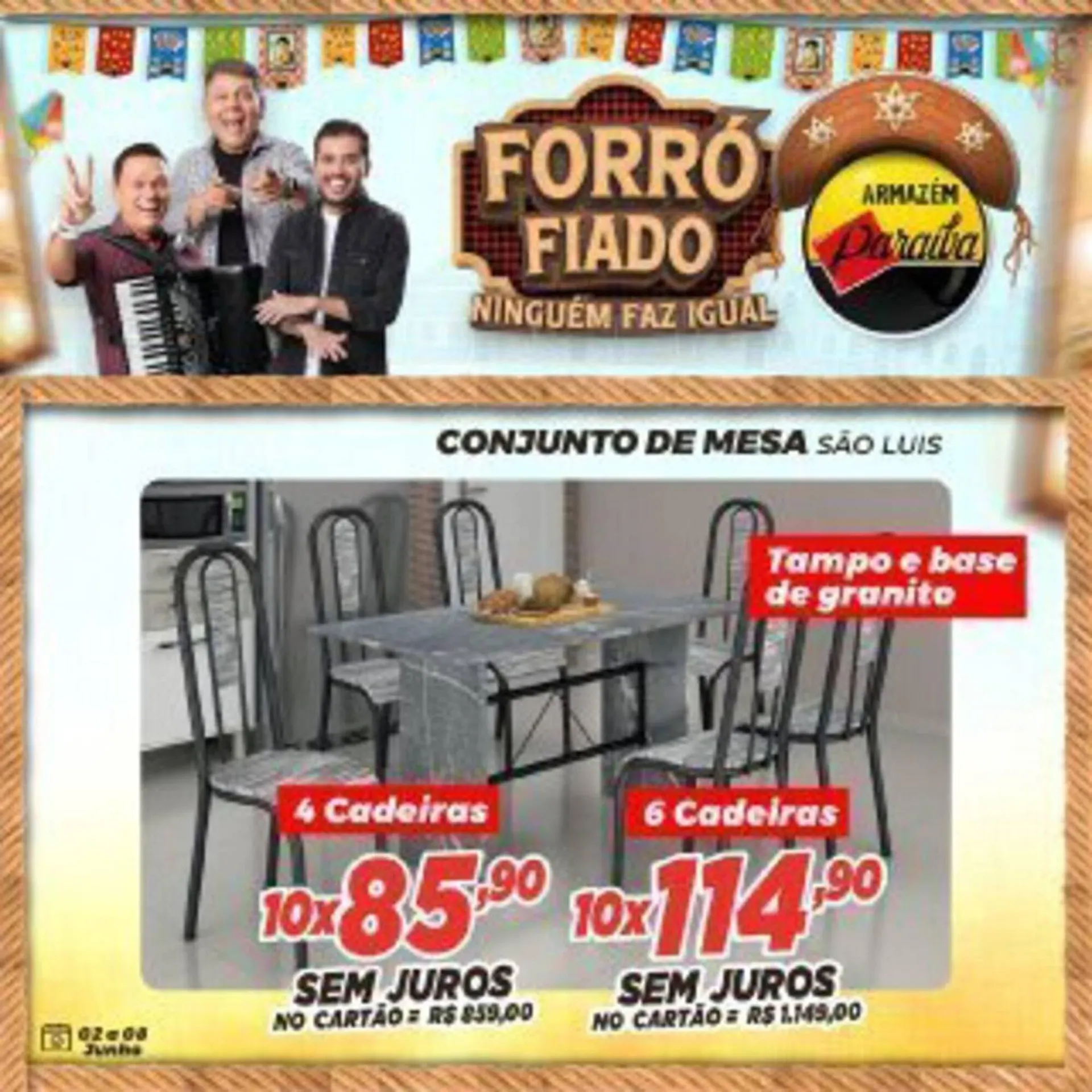 Encarte de Catálogo Armazém Paraíba 2 de junho até 8 de junho 2025 - Pagina 1