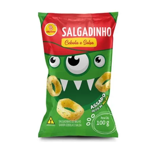 Salgadinho de Milho GBarbosa Cebola e Salsa 100g