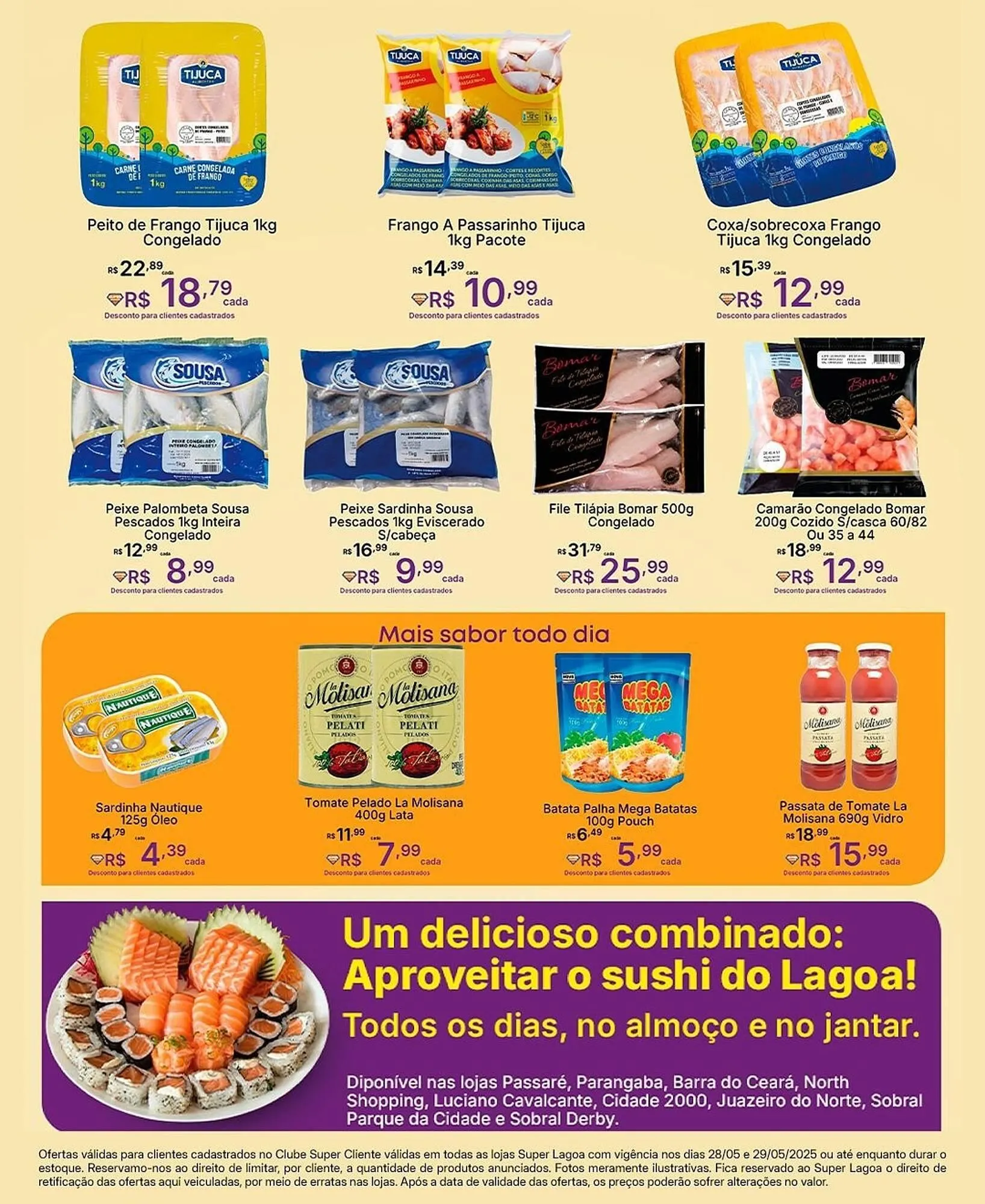 Encarte de Catálogo Super Lagoa 28 de maio até 29 de maio 2025 - Pagina 3