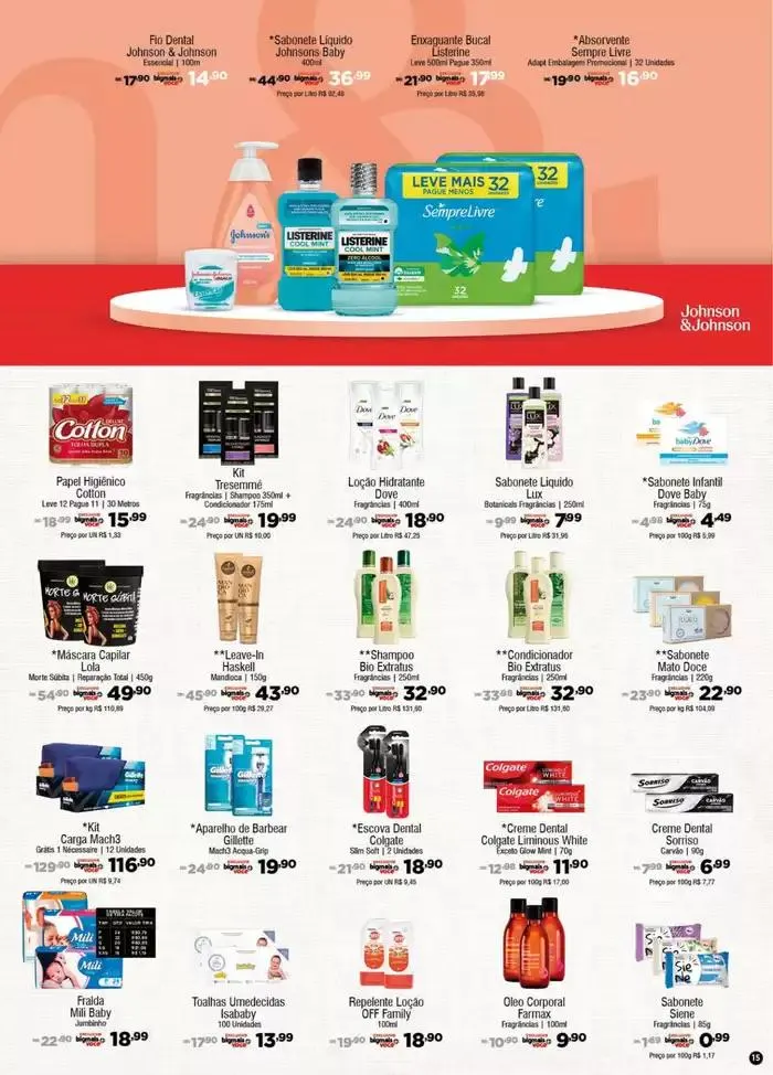 Encarte de Encarte Big Mais Supermercados 31 de outubro até 26 de novembro 2024 - Pagina 15