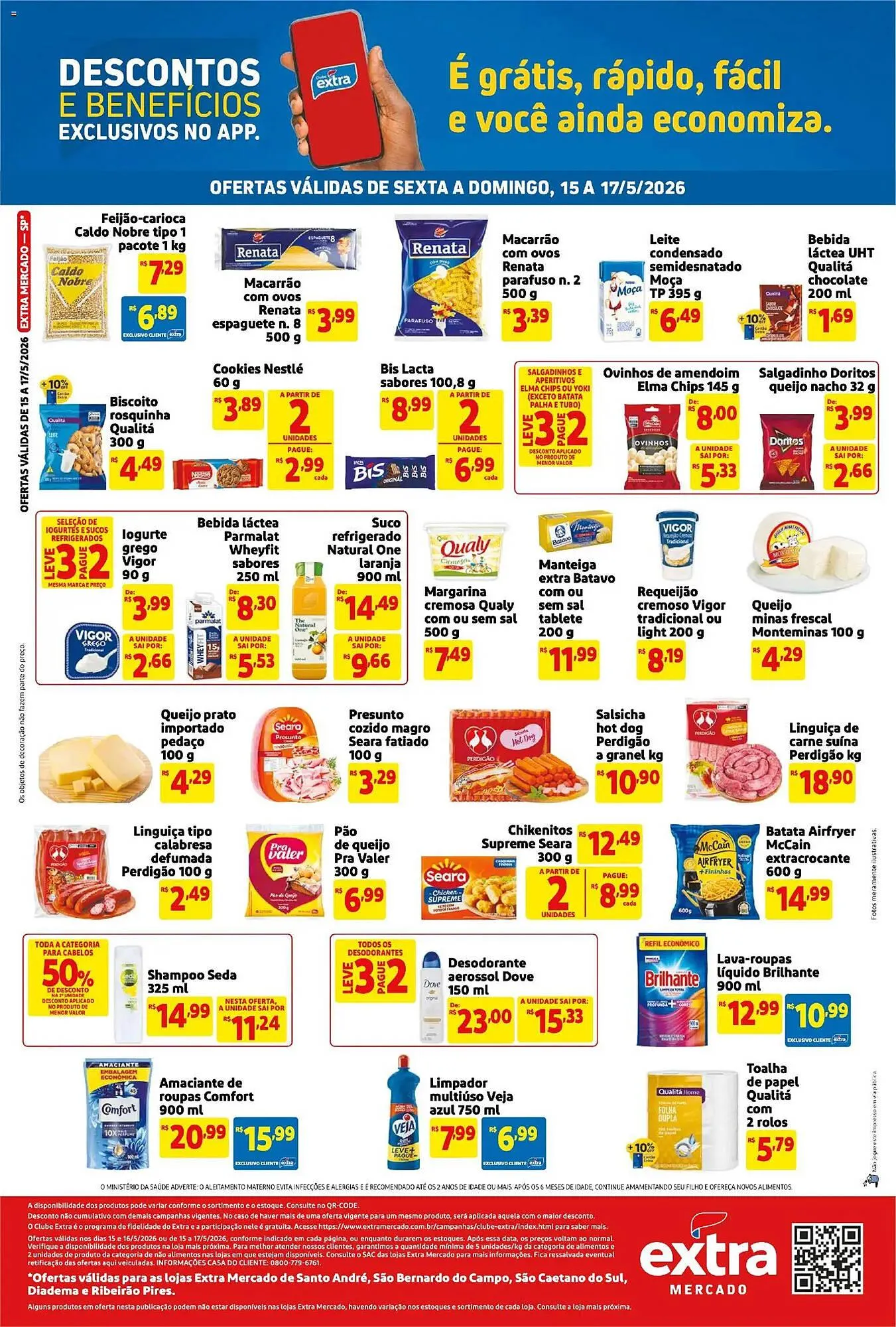 Encarte de Encarte Mercado Extra 15 de maio até 16 de maio 2026 - Pagina 2