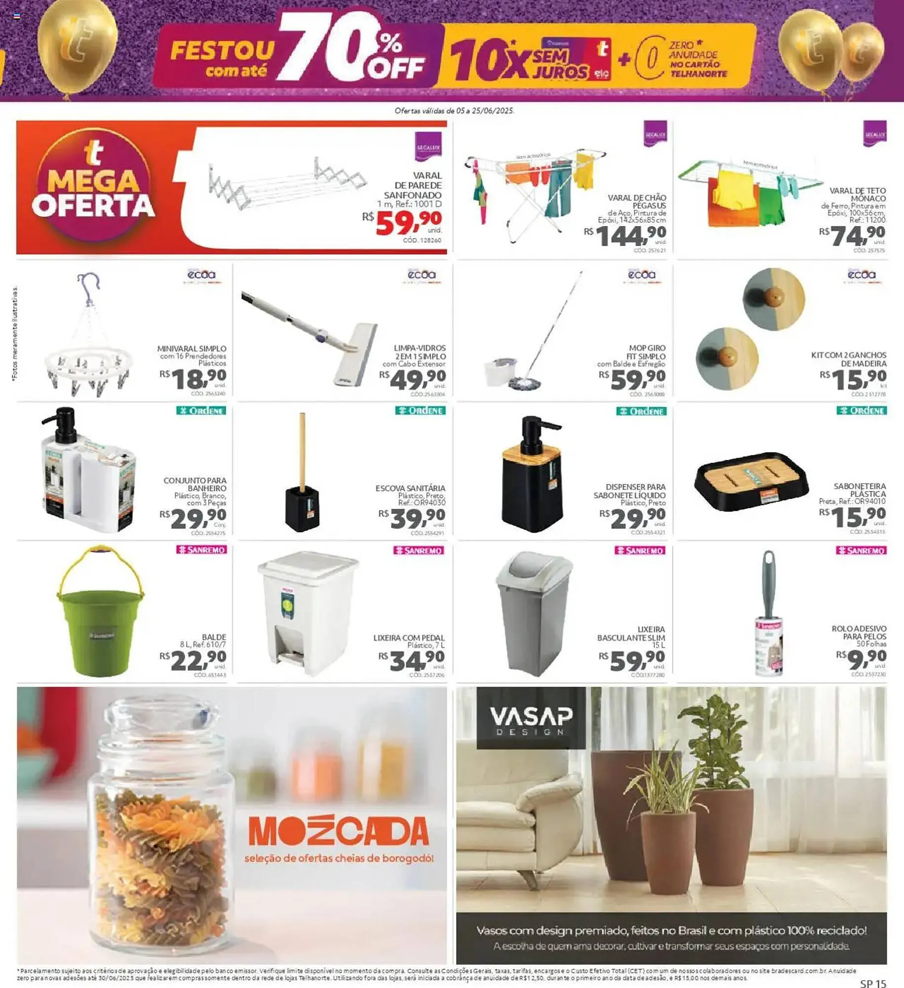 Encarte de Catálogo Telhanorte 5 de junho até 26 de junho 2025 - Pagina 15