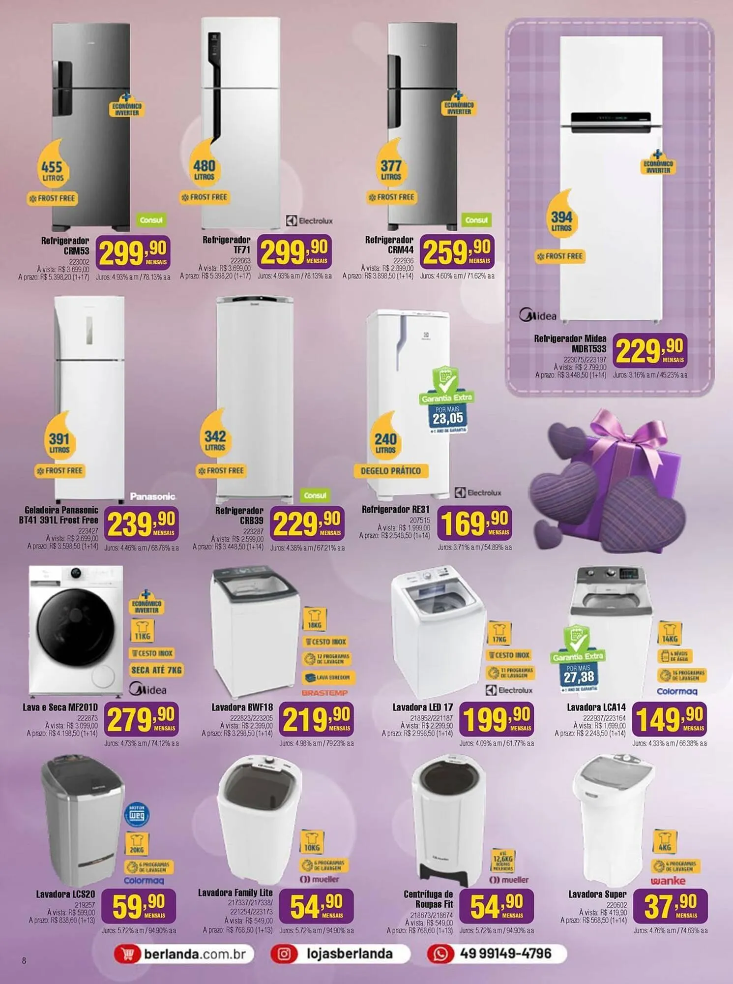 Encarte de Catálogo Berlanda 28 de abril até 31 de maio 2026 - Pagina 8