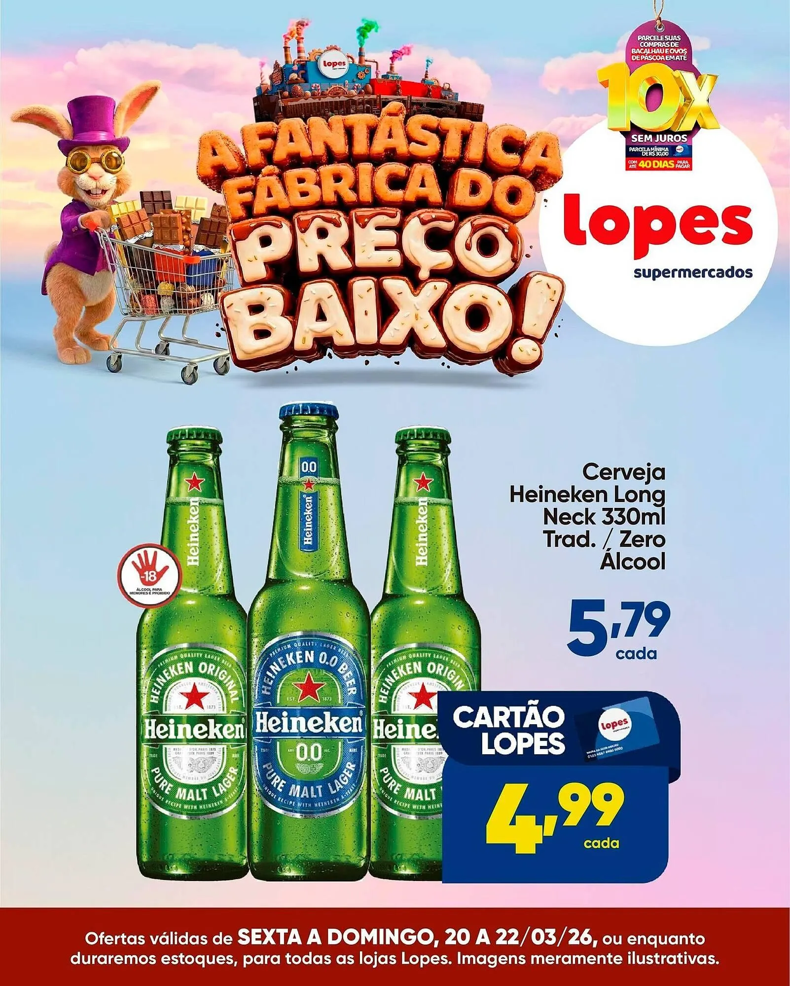 Encarte de Folheto Lopes Supermercados 20 de março até 22 de março 2026 - Pagina 4
