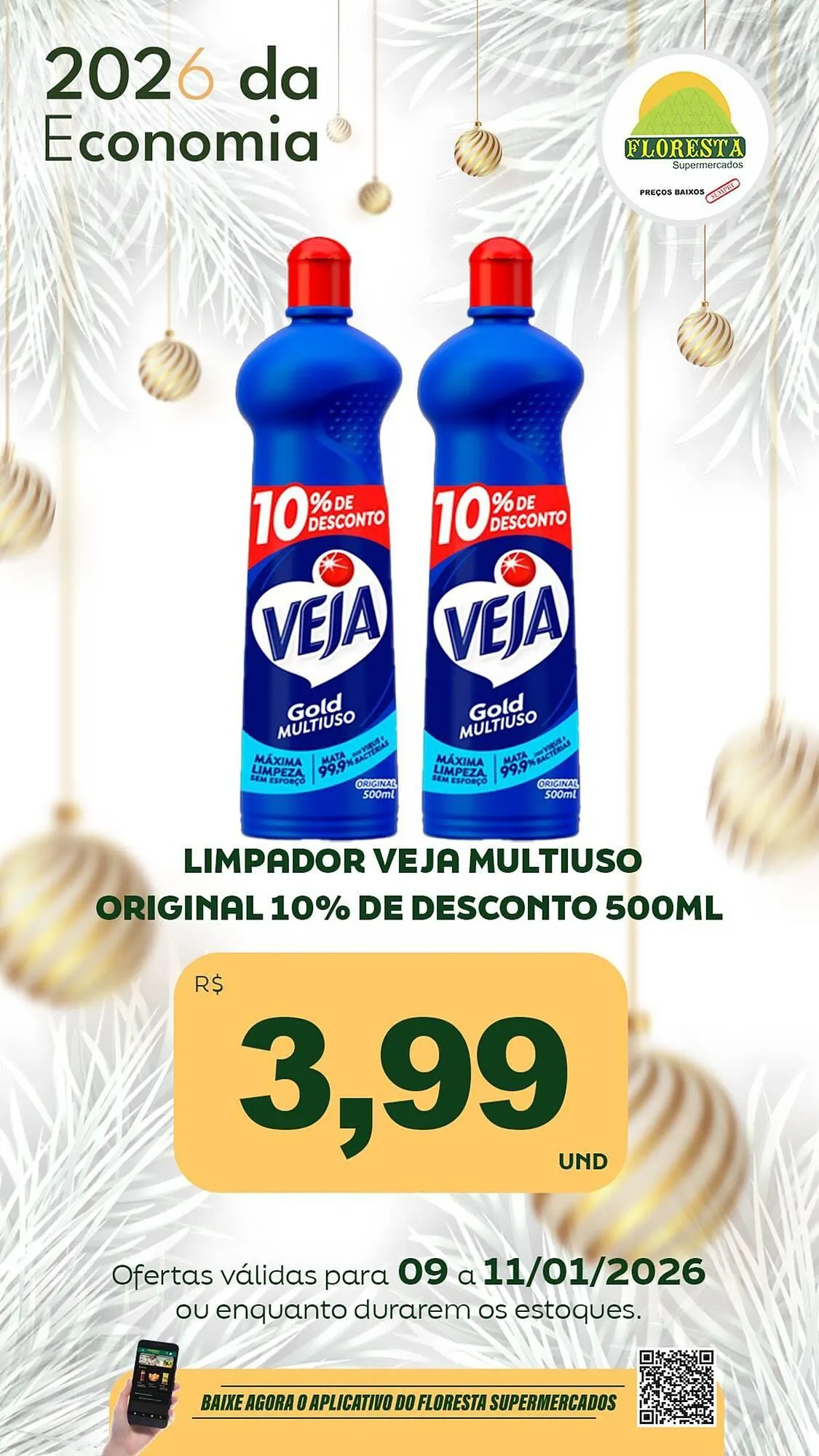 Encarte de Catálogo Floresta Supermercados 8 de janeiro até 10 de janeiro 2026 - Pagina 53