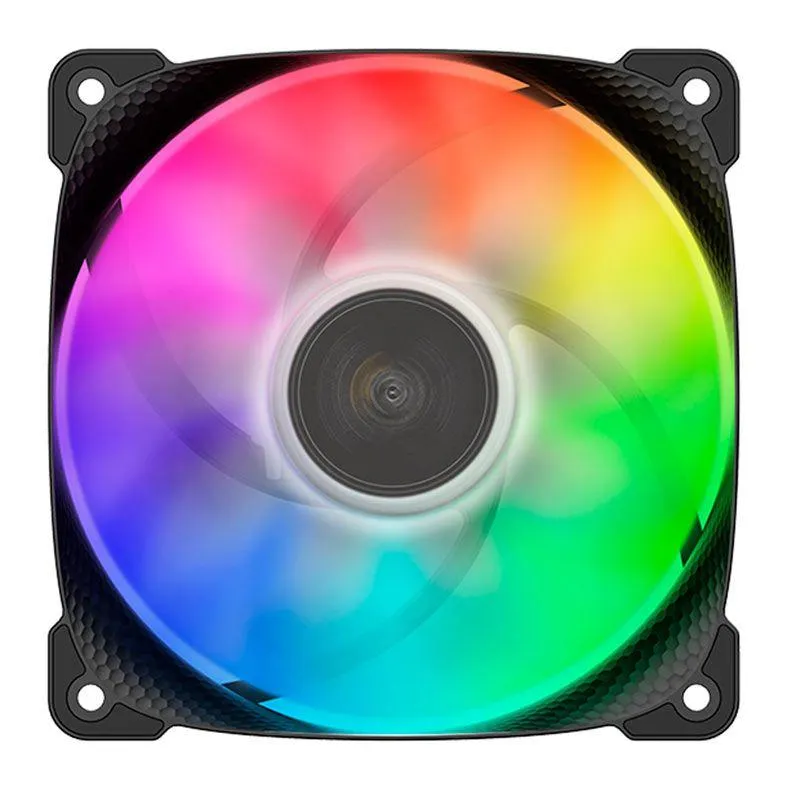 Ventoinha Geometric Future Squama 2501-B, ARGB, 120mm, Preto, GEO-S2501B-1