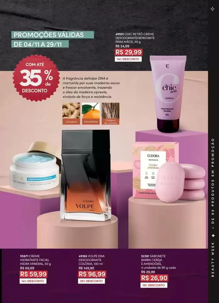 Encarte de Natal Eudora 31 de outubro até 30 de novembro 2024 - Pagina 132