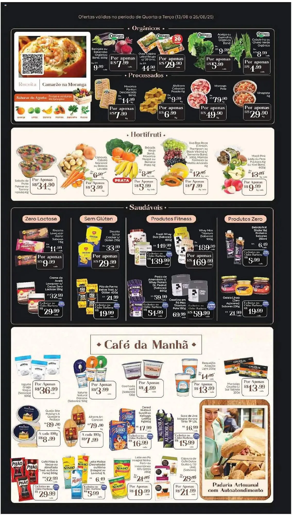 Encarte de Catálogo Barbosa Supermercados 13 de agosto até 26 de agosto 2025 - Pagina 2