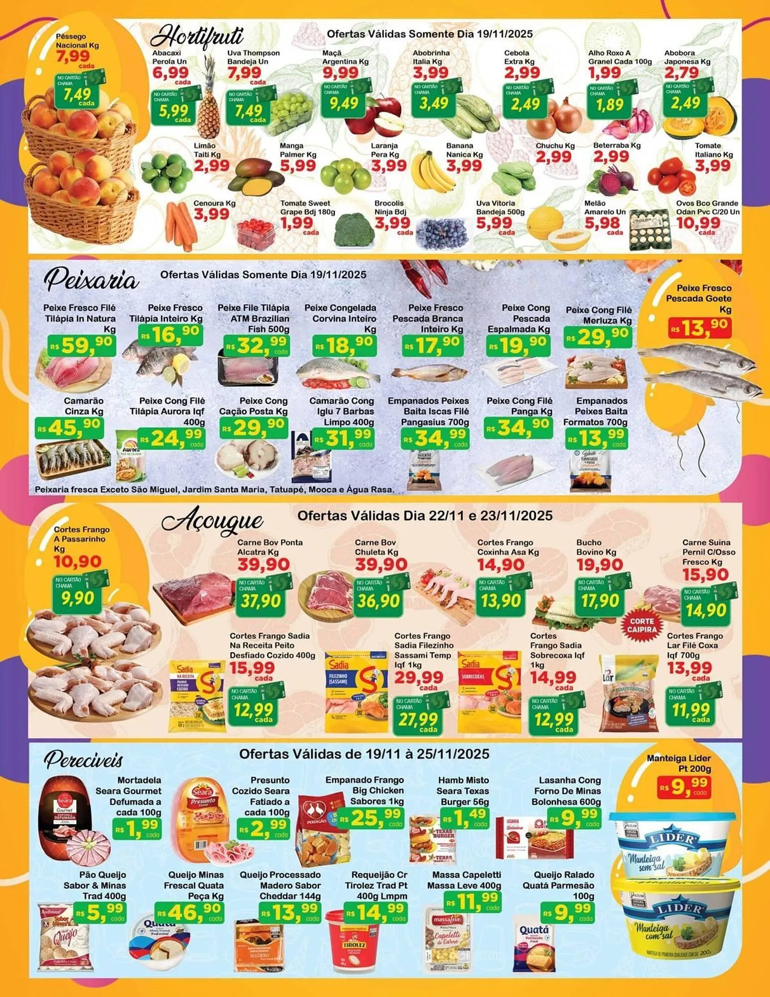 Encarte de Catálogo Chama Supermercados 19 de novembro até 25 de novembro 2025 - Pagina 2
